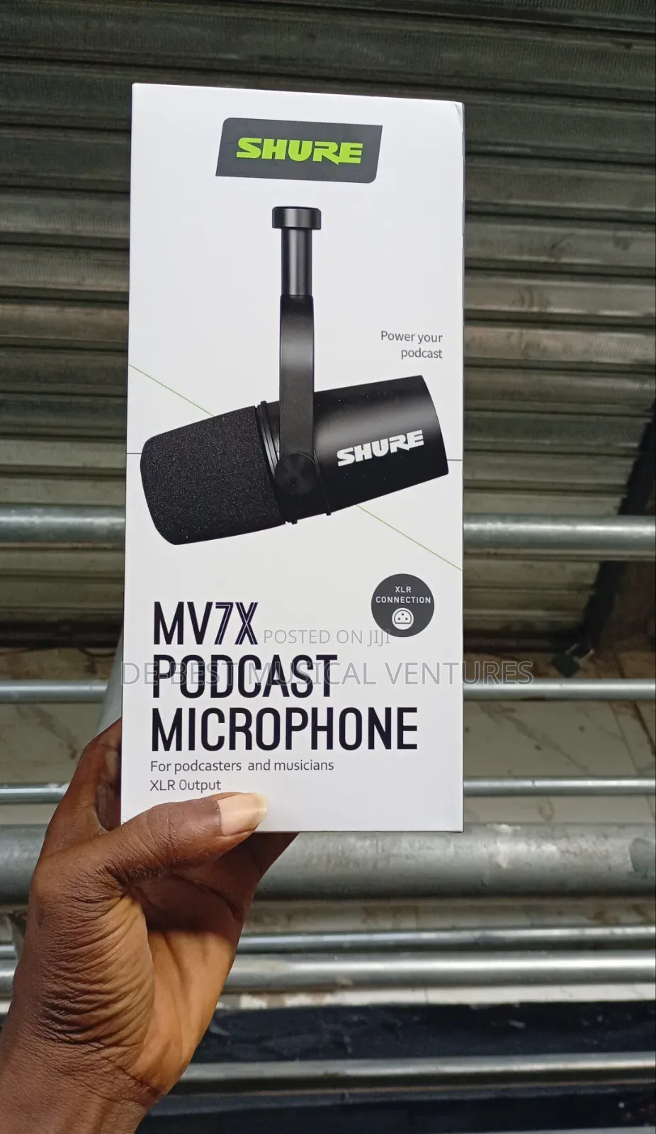 Shure Mv7x Podcast Microphone