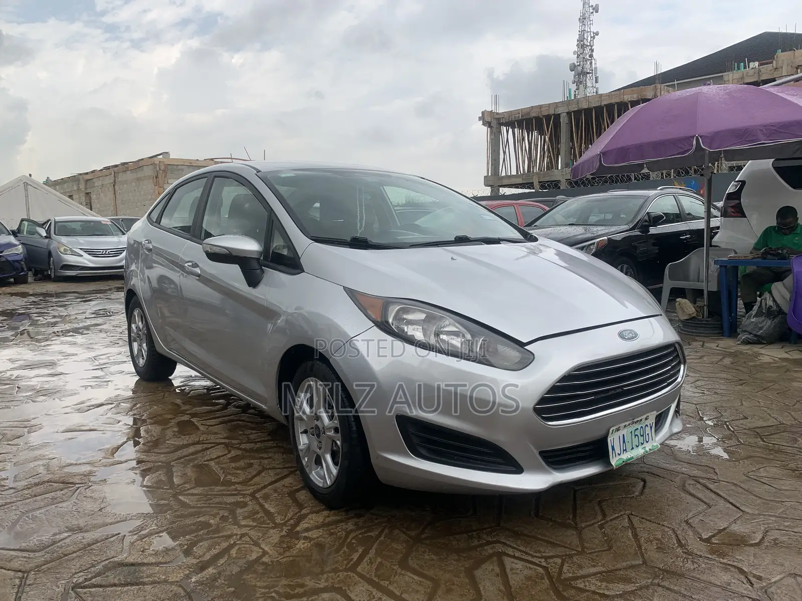 Ford Fiesta SE 4dr Sedan (1.6L 4cyl 5M) 2014 Silver