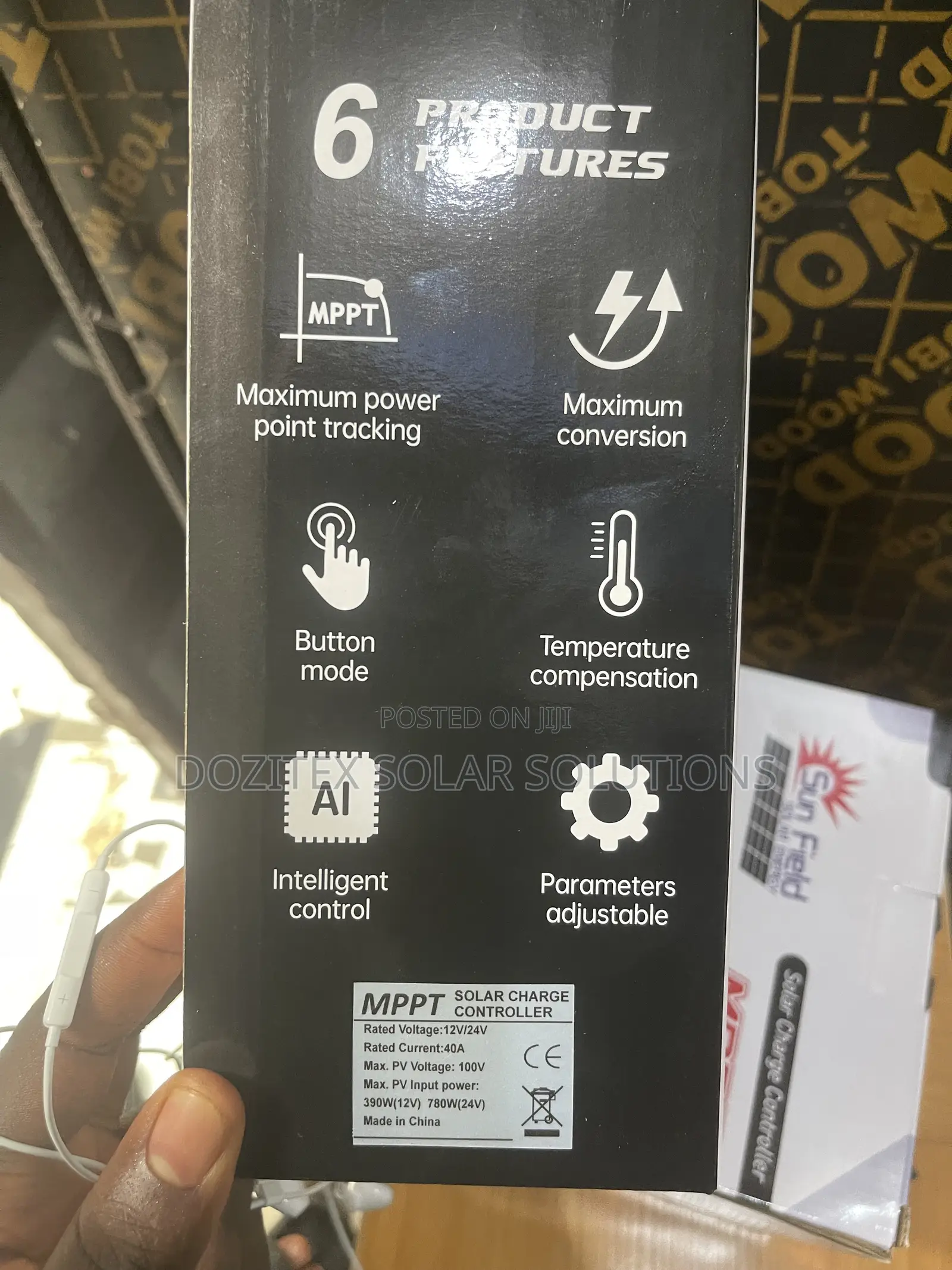 Sunfield MPPT Solar Charge Controller