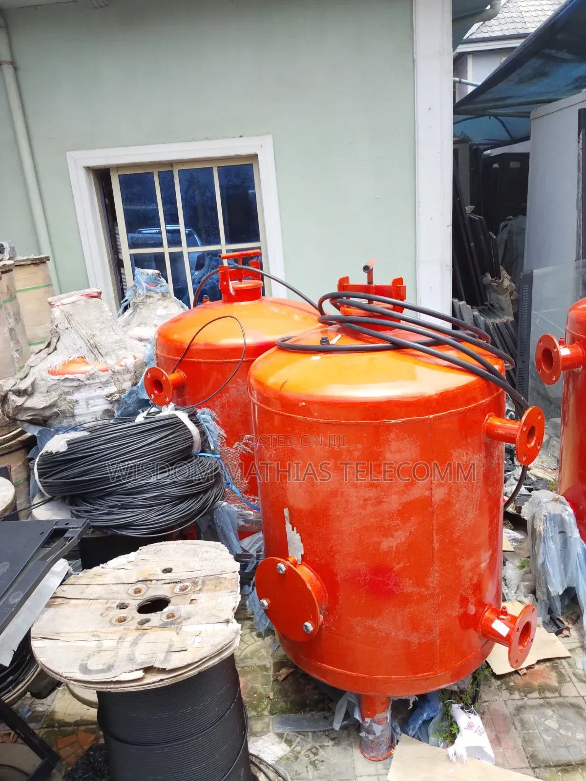 Industrial Steel Water Treatment Filter Vessel
