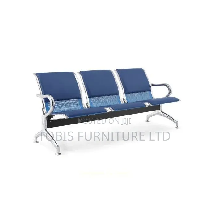 3-in-1 Airport Chair/Waiting Area Chair With Leather