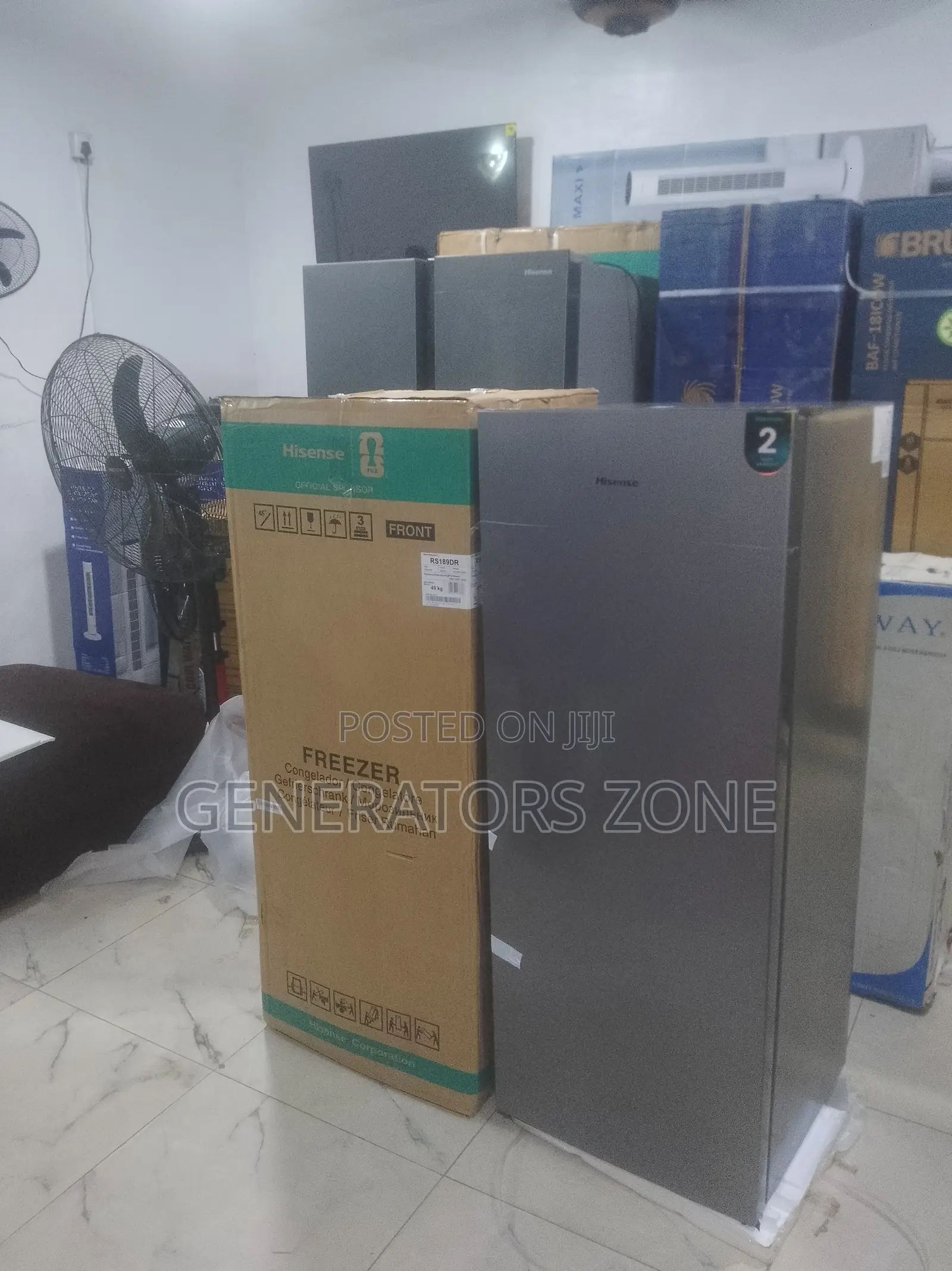 Hisense 190l Upright Freezer – Spacious Vertical Food Storage