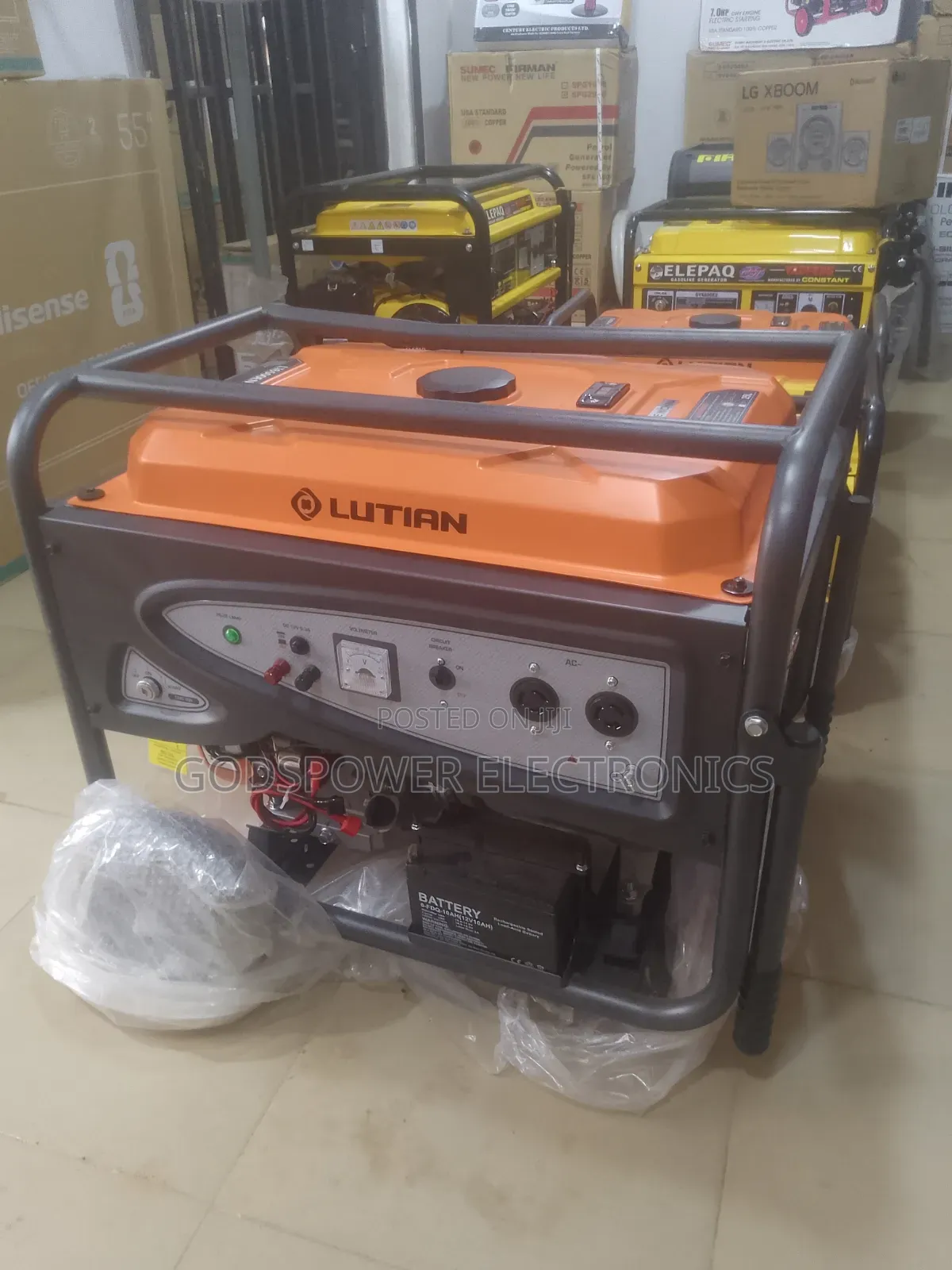Lutian 5.5kva Generator With Remote