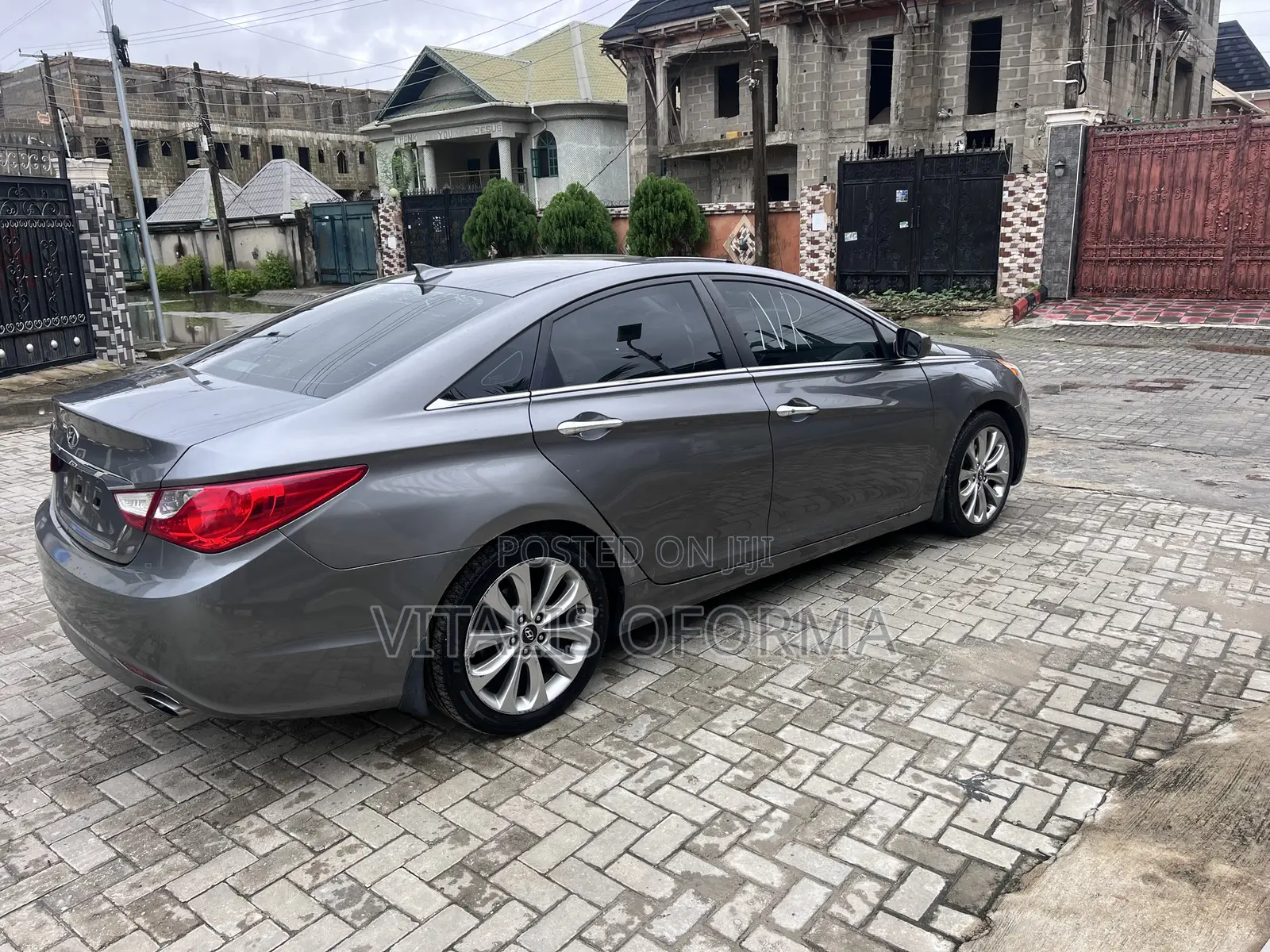 Hyundai Sonata SE Sedan FWD (2.4L 4cyl 6A) 2012 Gray