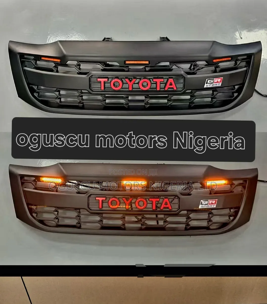 Front Grille Hilux 2012-2014 With Toyota Alphabet
