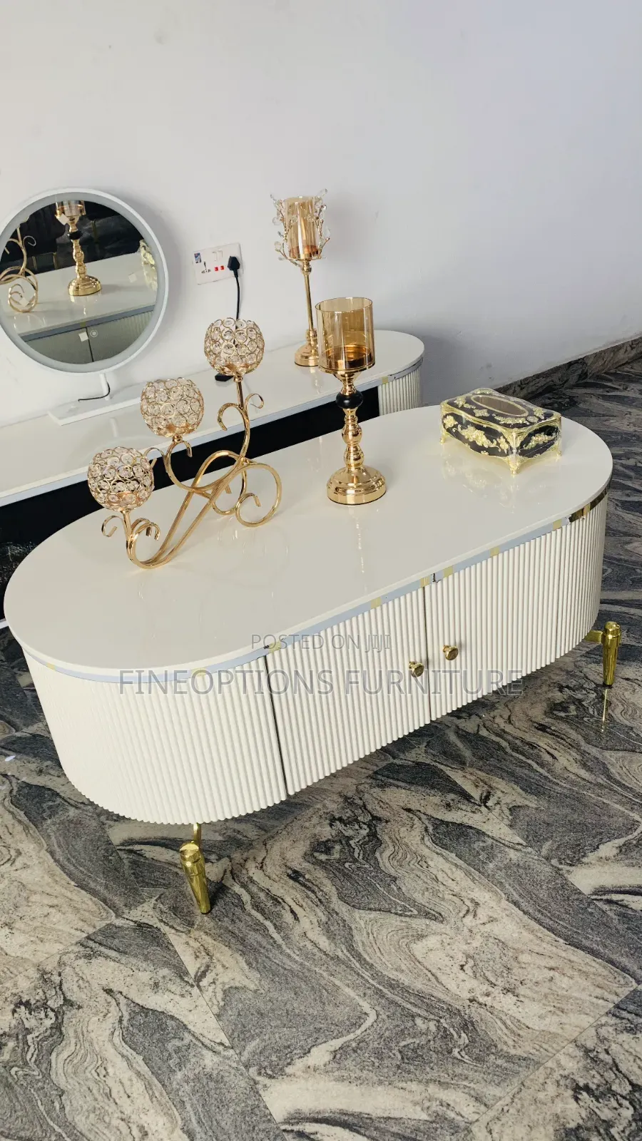 The Ivory Center Table