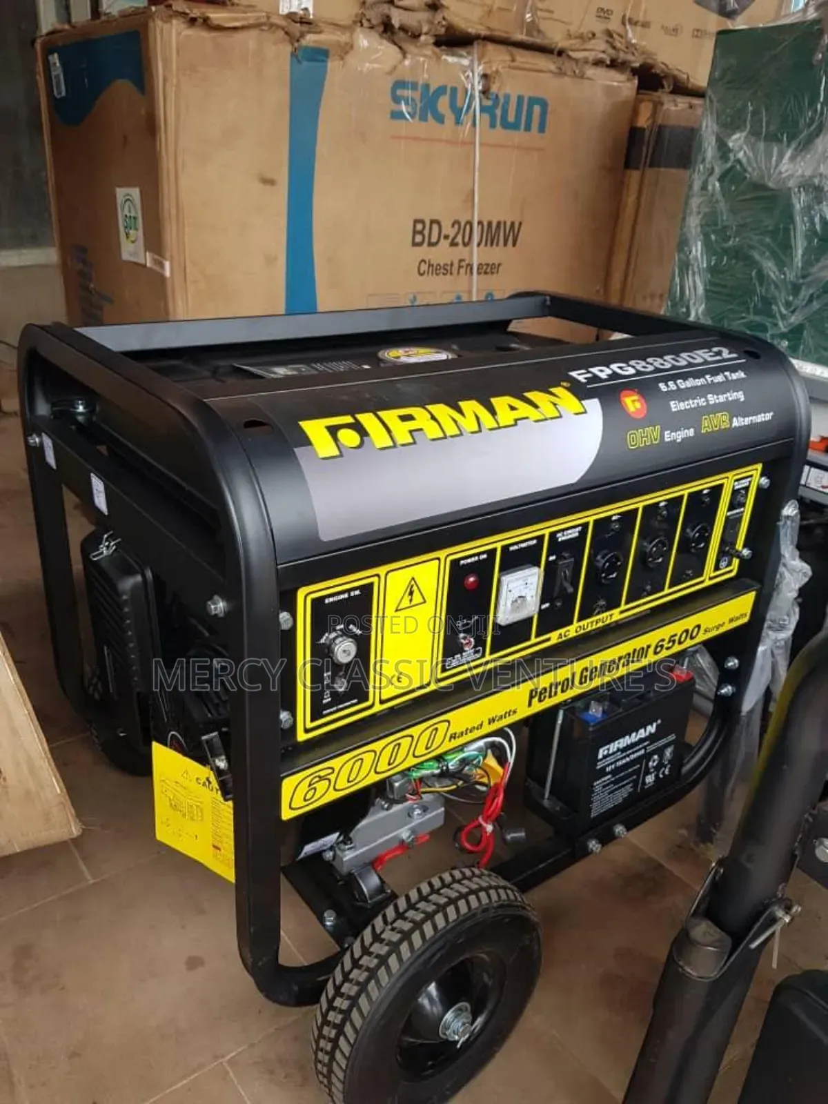 Original Heavy Duty Fireman 6.5kva
