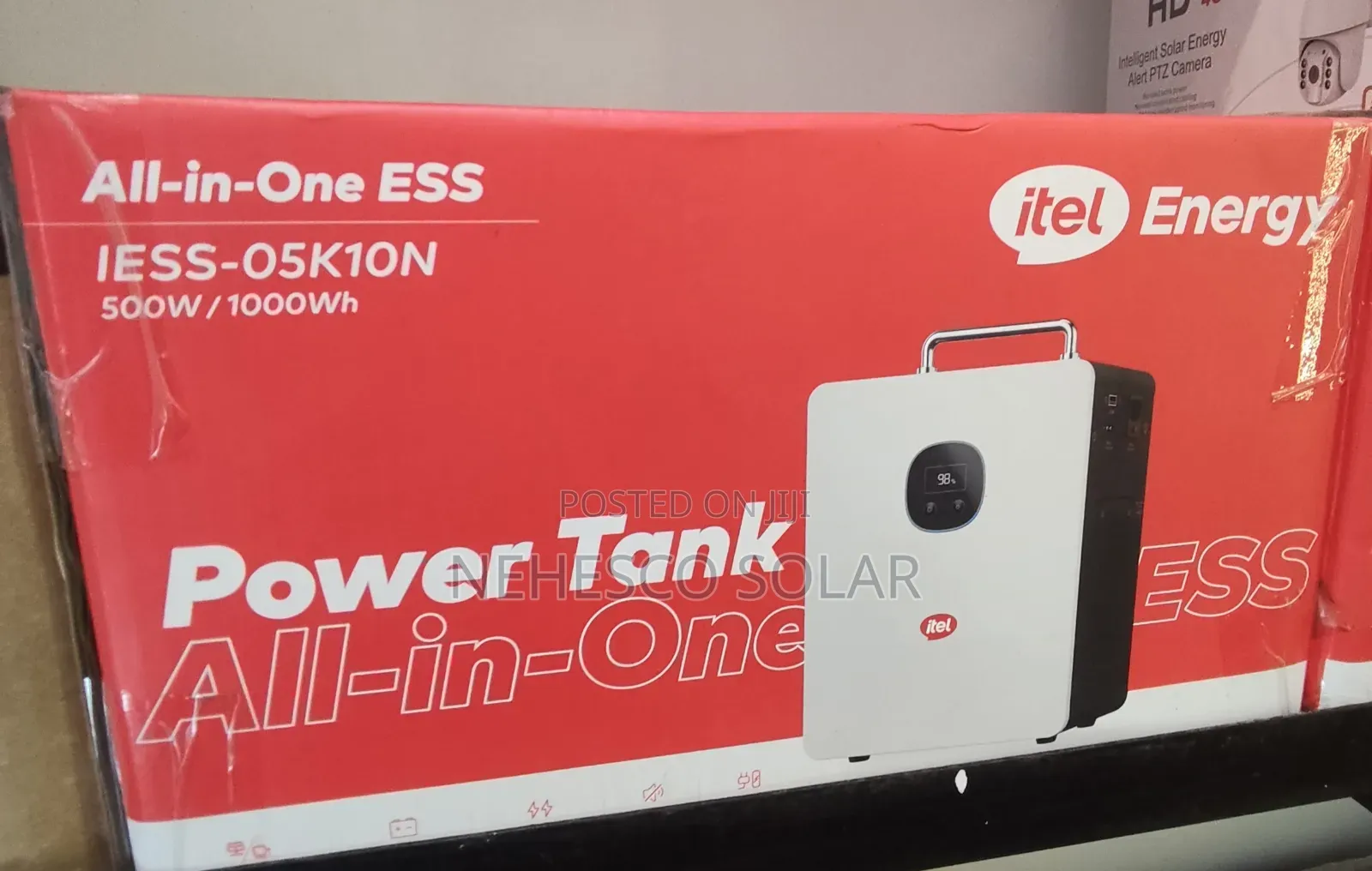 Itel Power Tank: 500w Output 1kwh Battery Capacity.