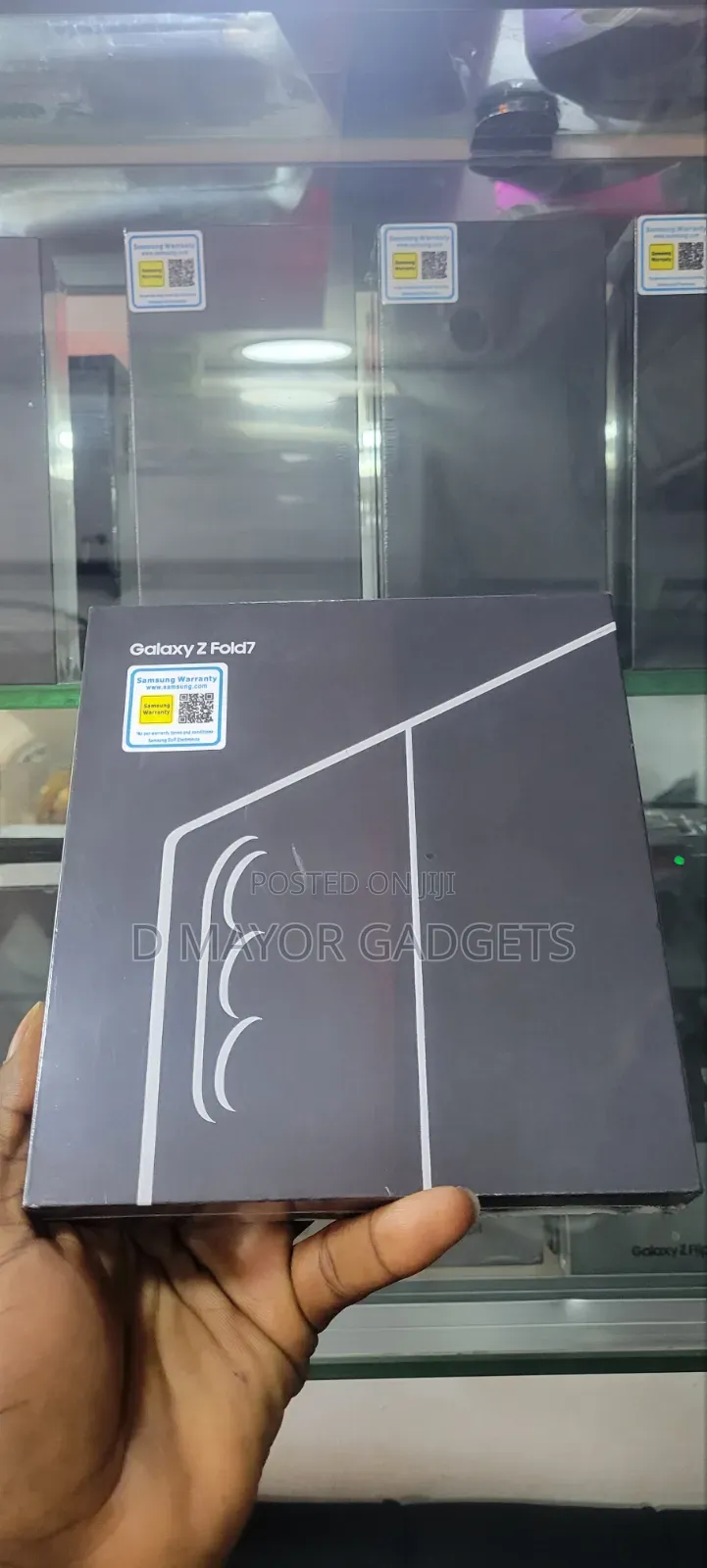 New Samsung Galaxy Z Fold7 512 GB Black