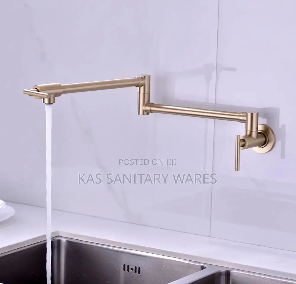 Premium Wall-mounted Pot Filler Kitchen Faucet