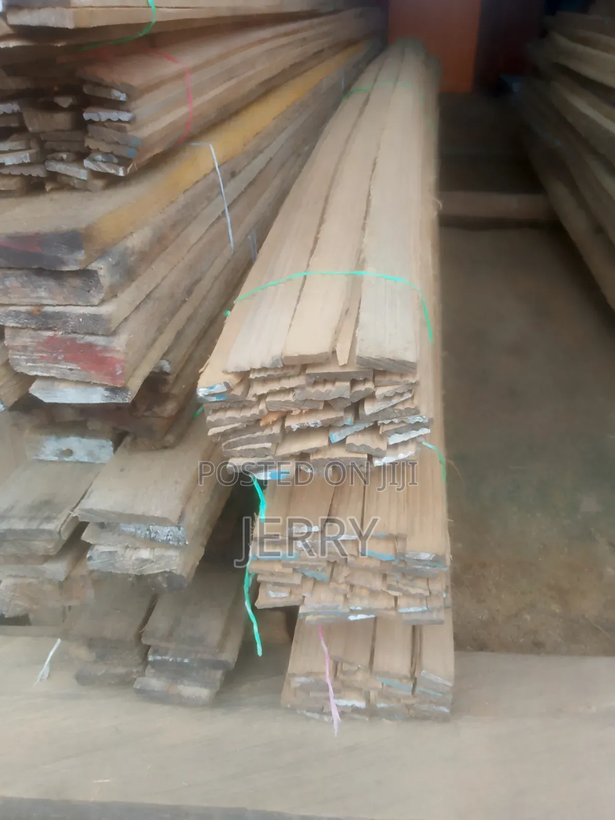 Bundle of Batten,at Portharcort Oyigbo Timber Market
