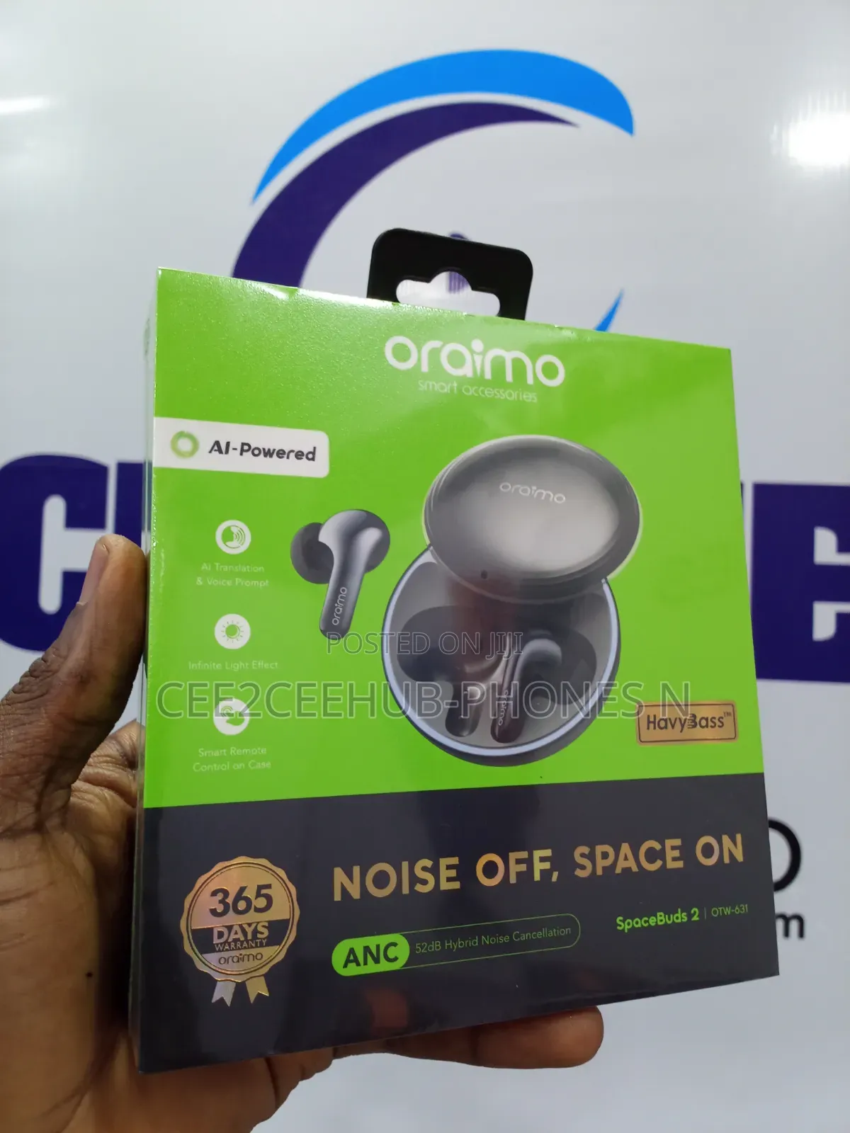 Oraimo Space Buds 2 Anc Ai Powered