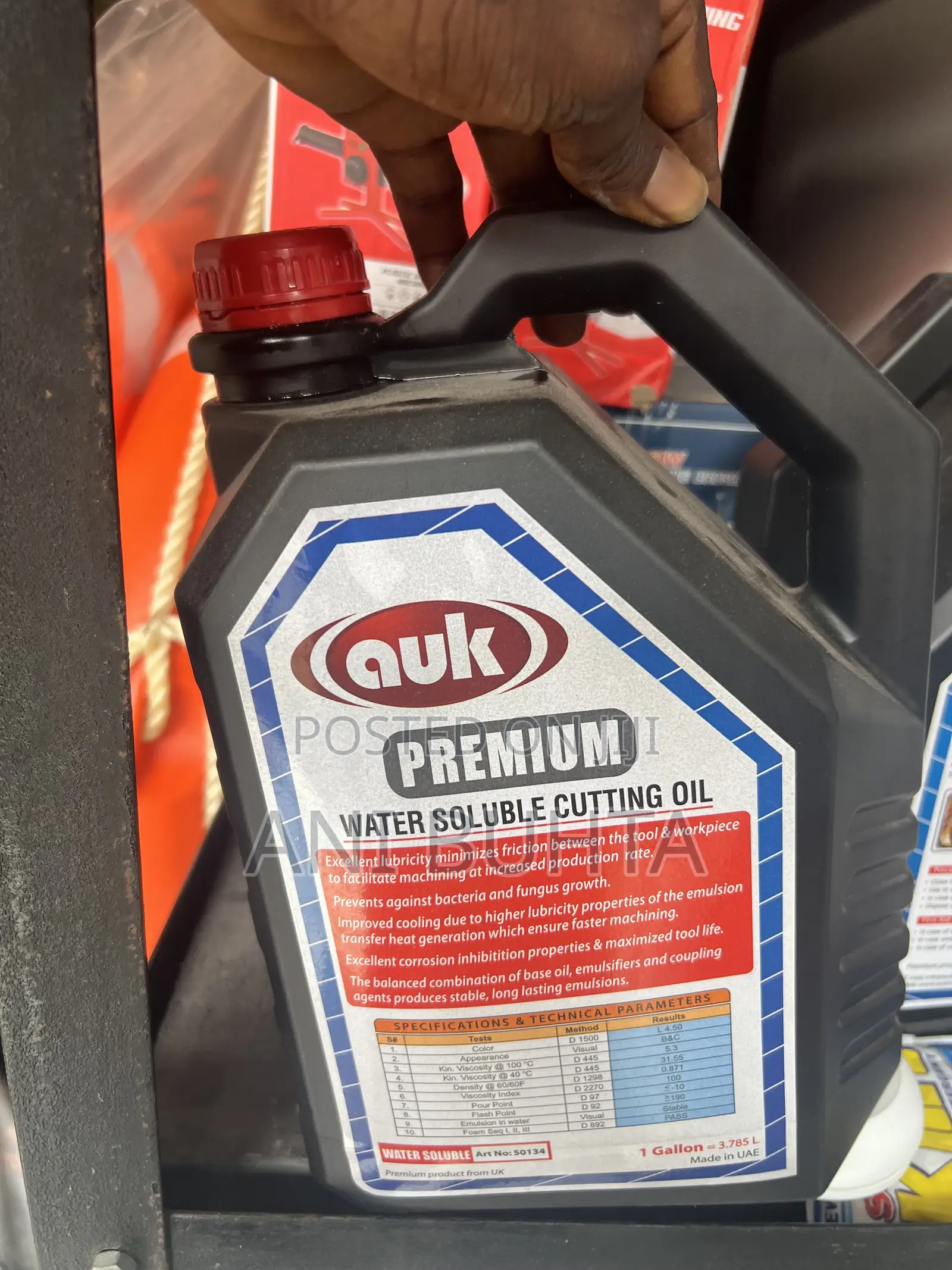 Auk Water Soluble Cutting Oil