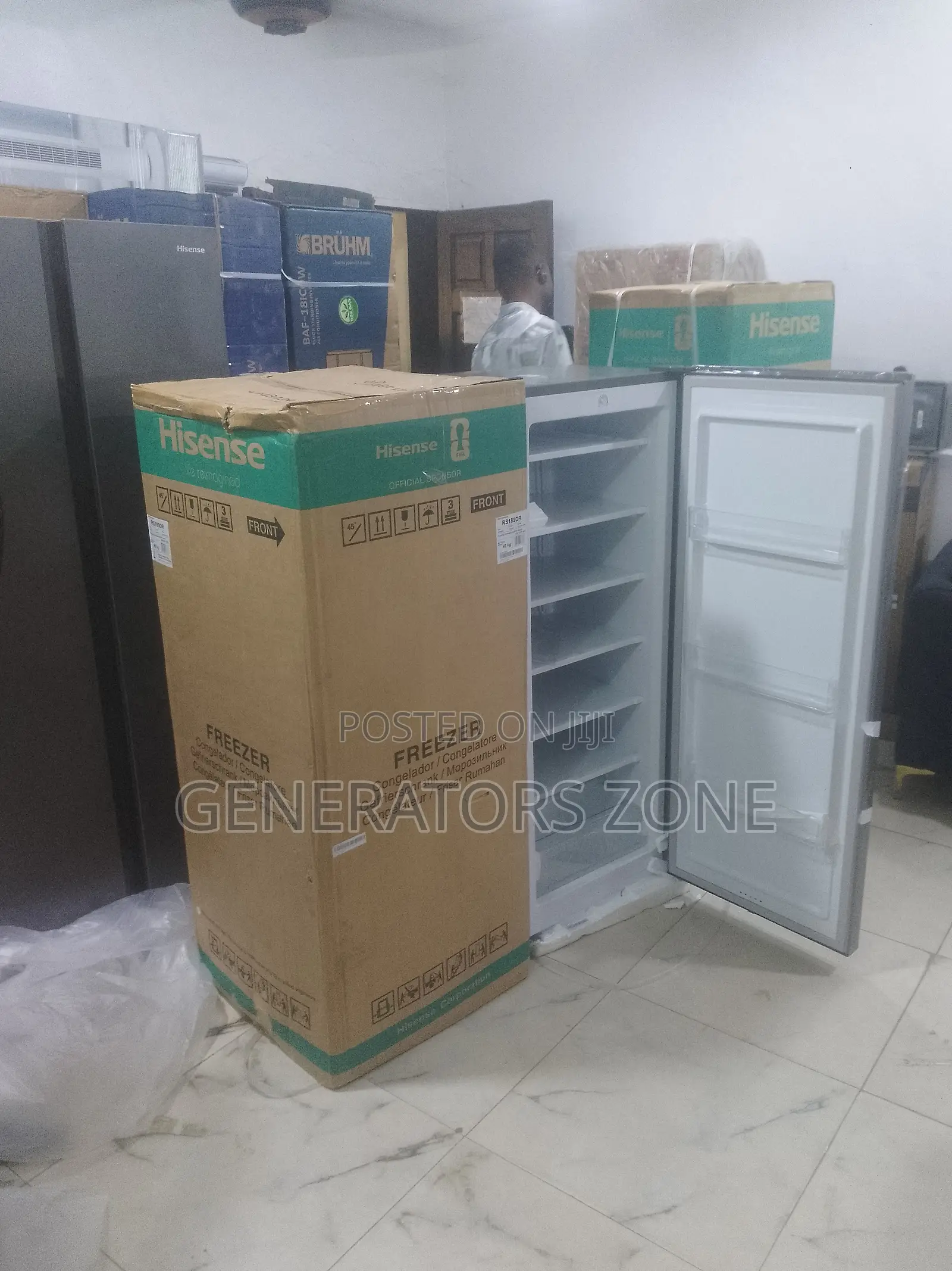 Hisense Re-189dr 190l Standing Freezer With Large Capacity Storage