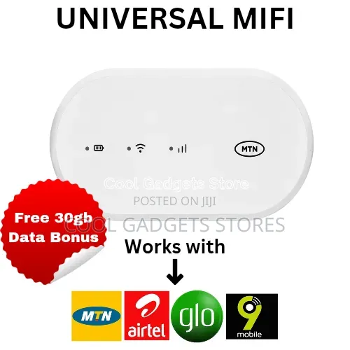 Unlocked MTN 4g Mifi Wifi for All Network