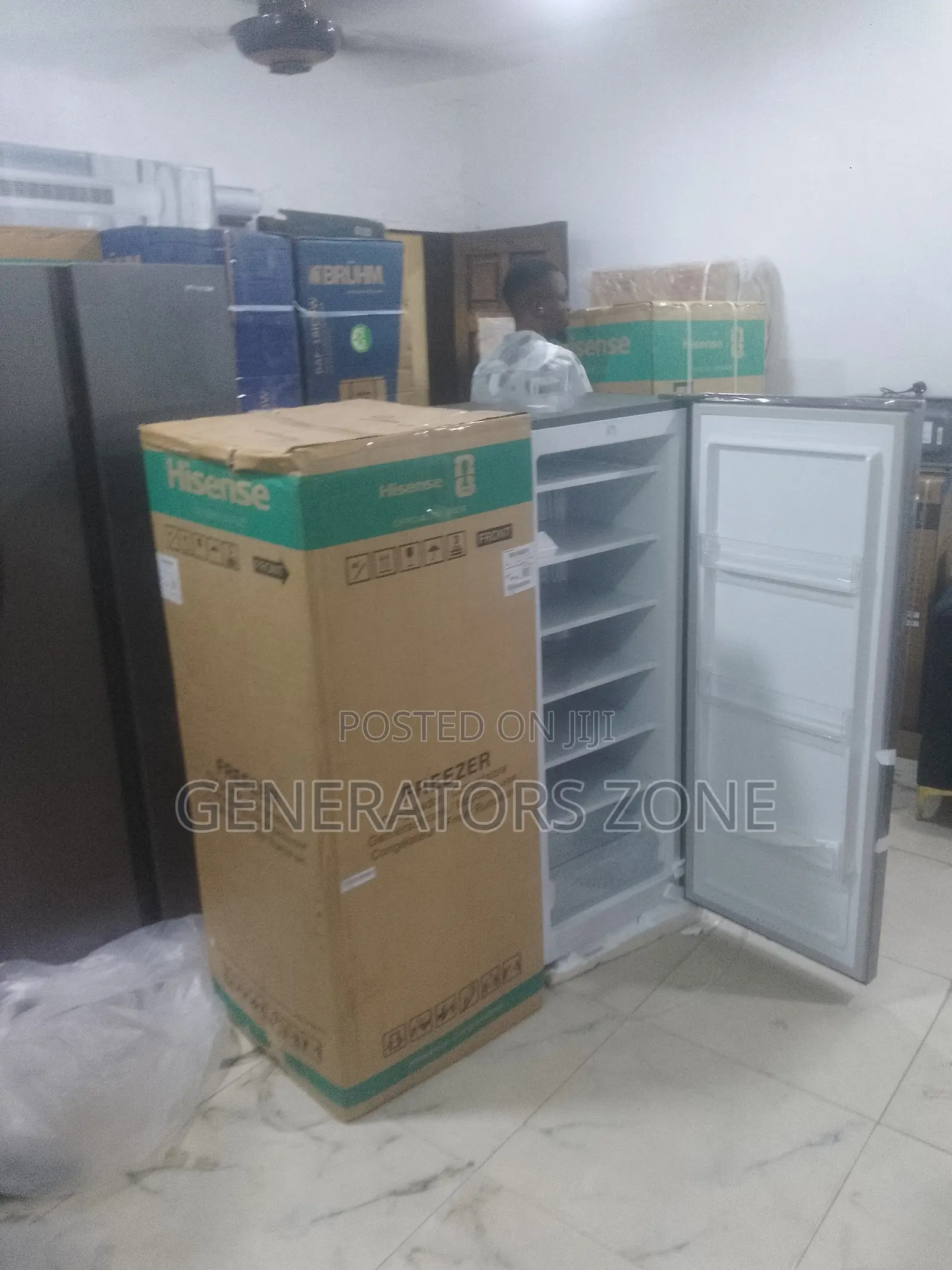Hisense Re-189dr 190l Standing Freezer With Large Capacity Storage