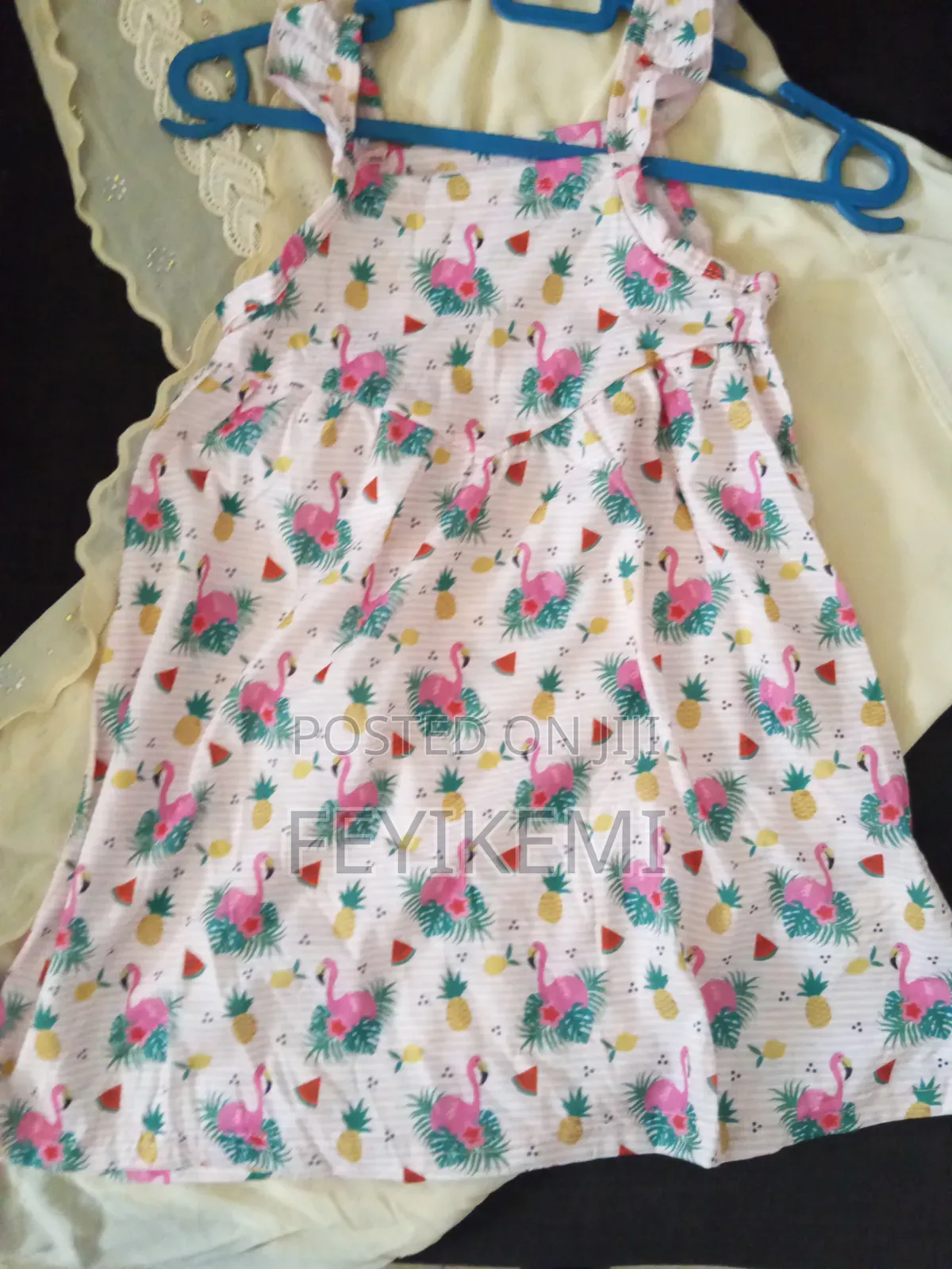 Flamingo Summer Baby Girl Dress
