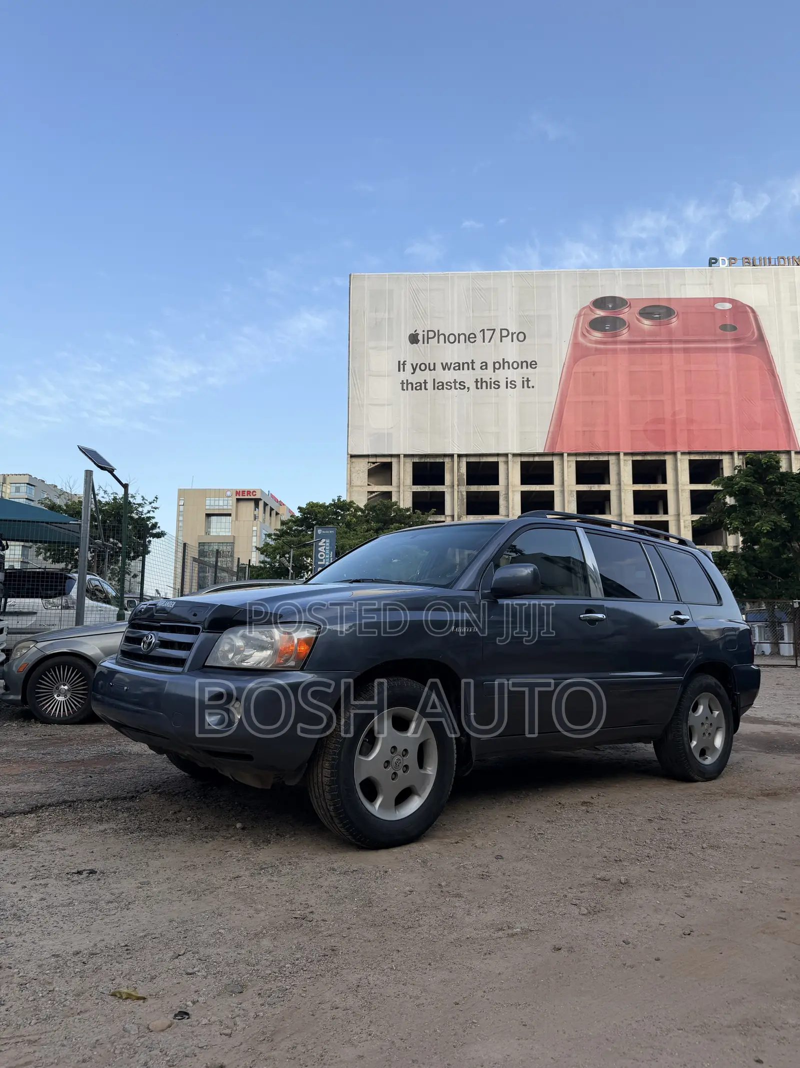 Toyota Highlander V6 2006 Blue