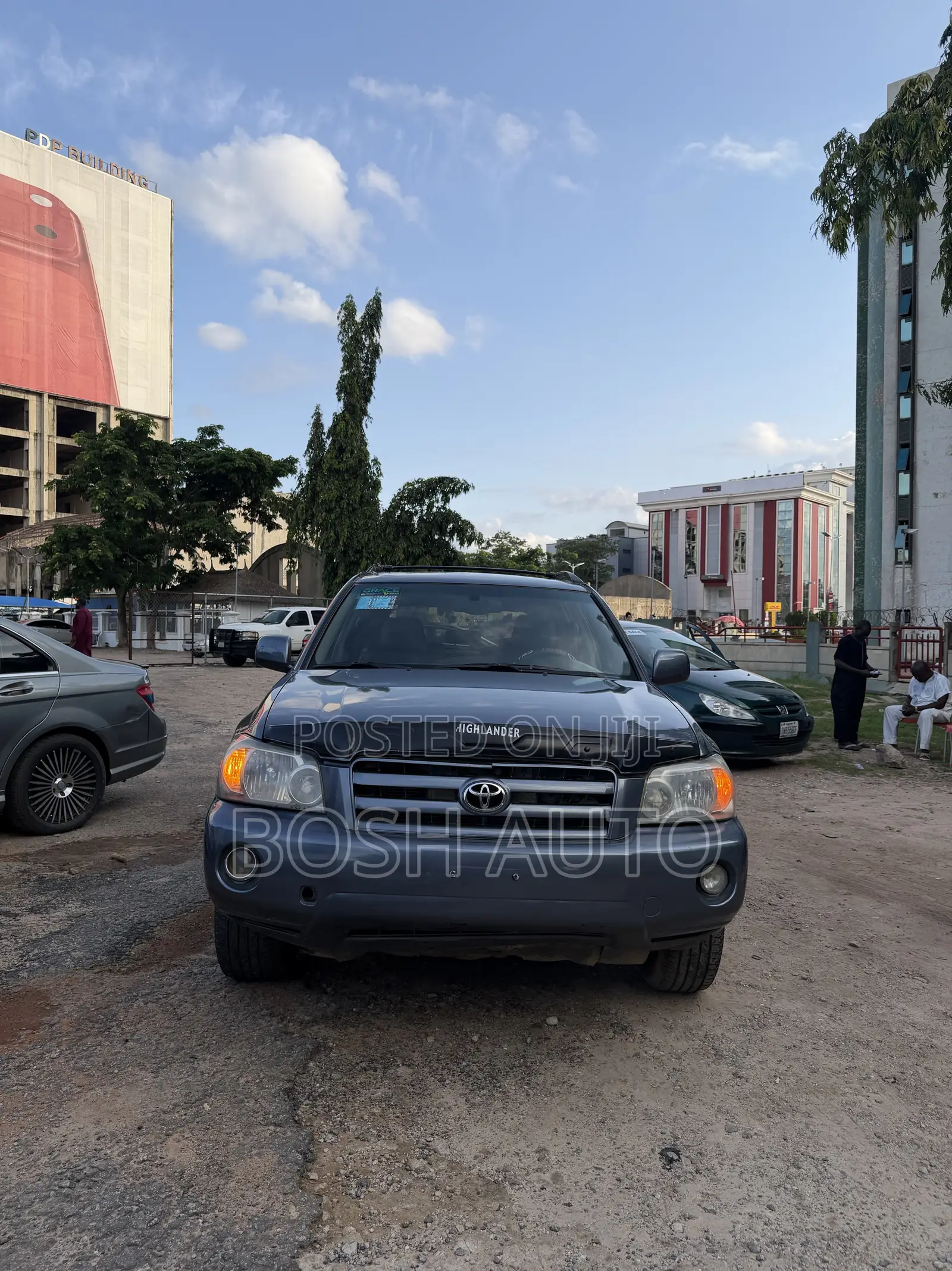 Toyota Highlander V6 2006 Blue