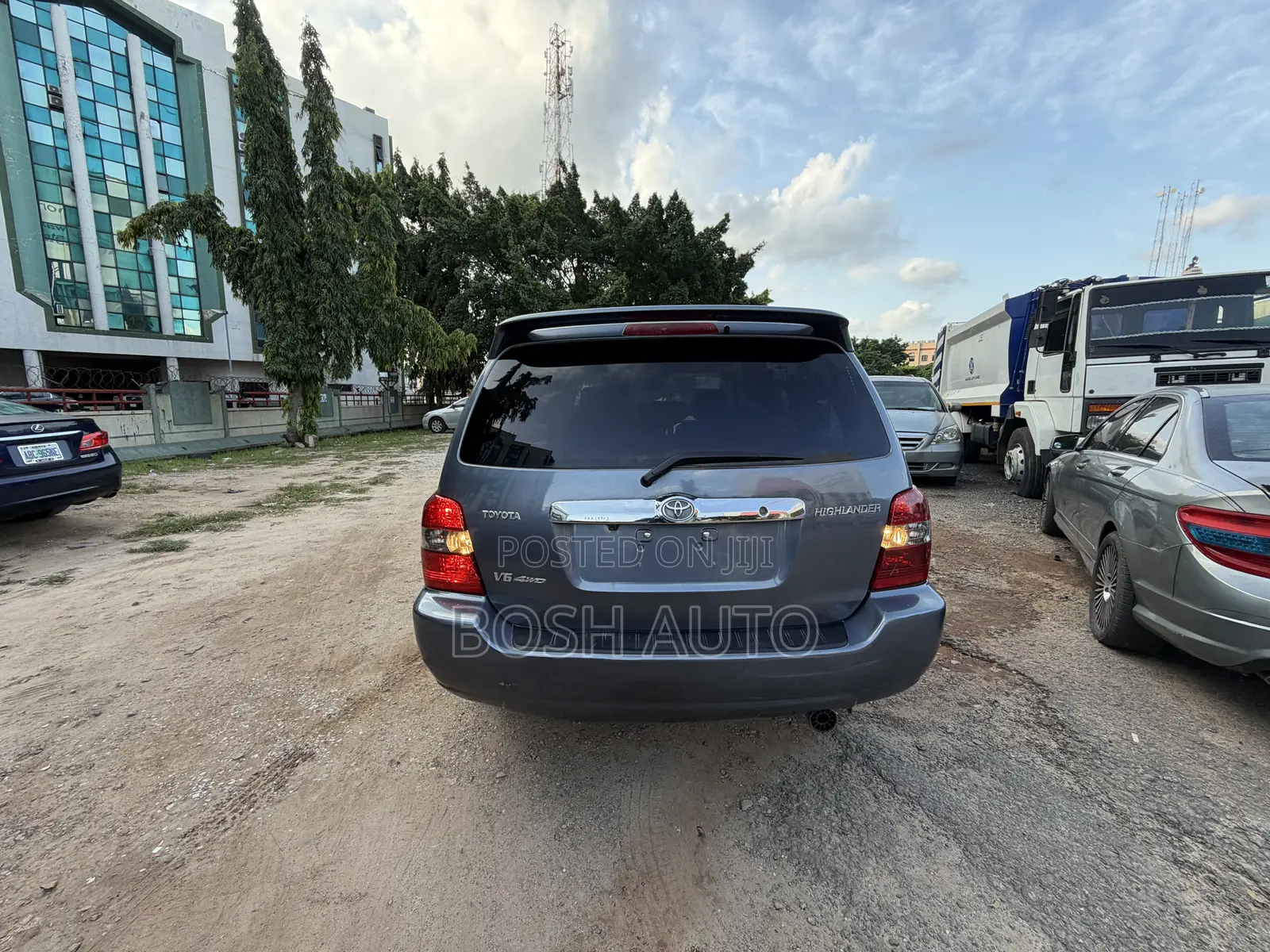 Toyota Highlander V6 2006 Blue
