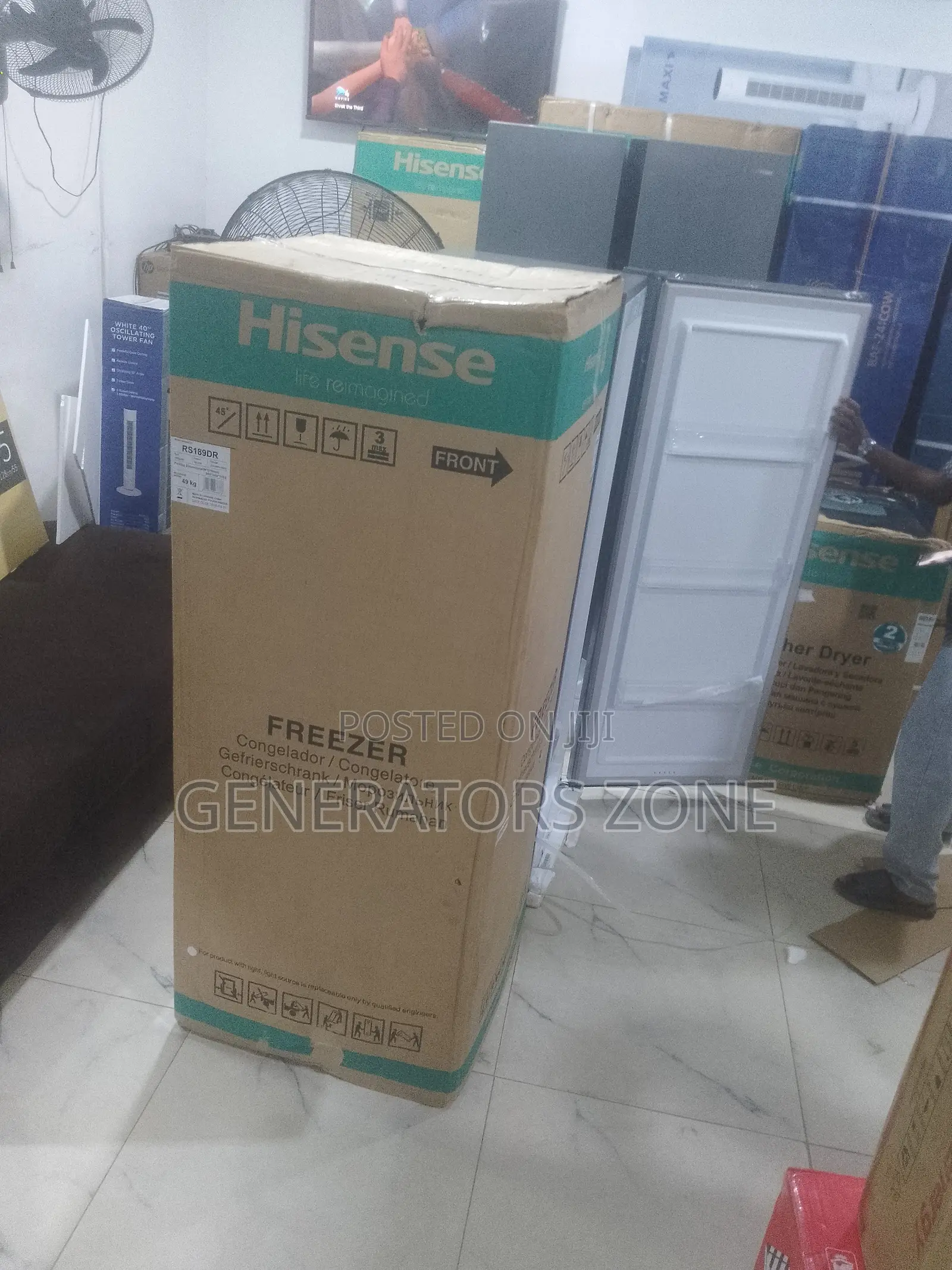 Hisense Re-189dr 190l Premium Upright Freezer