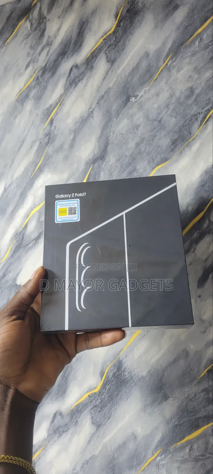 New Samsung Galaxy Z Fold7 512 GB Black