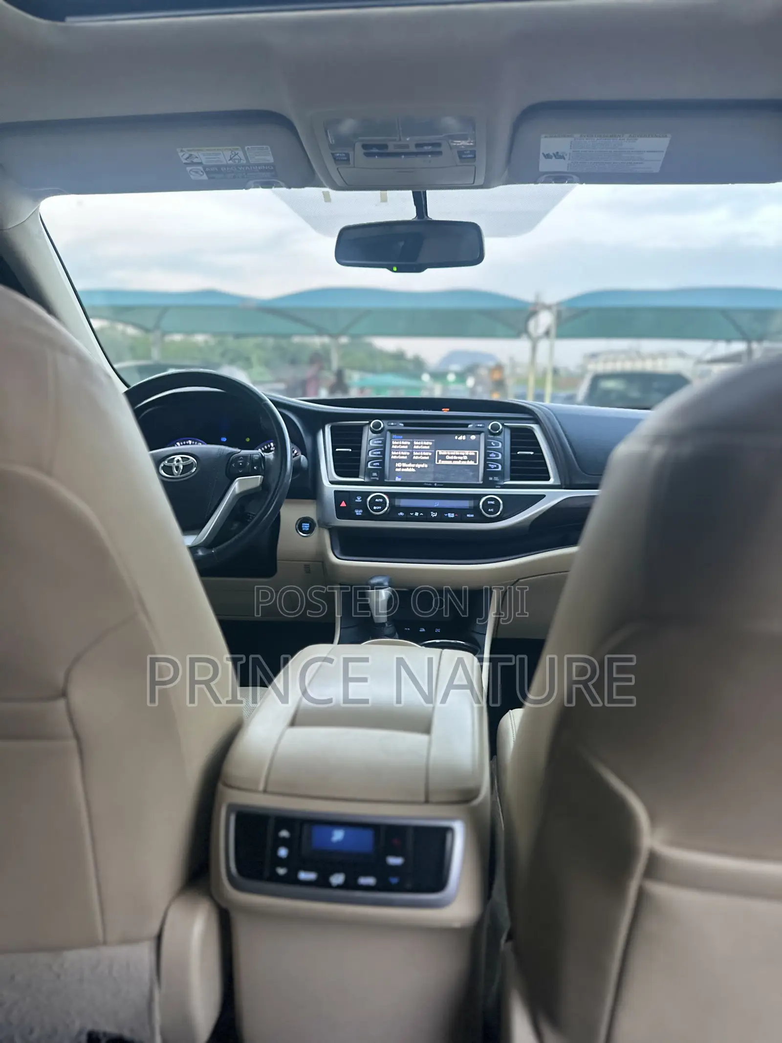 Toyota Highlander Limited V6 4x4 (3.5L 6cyl 6A) 2016 Black