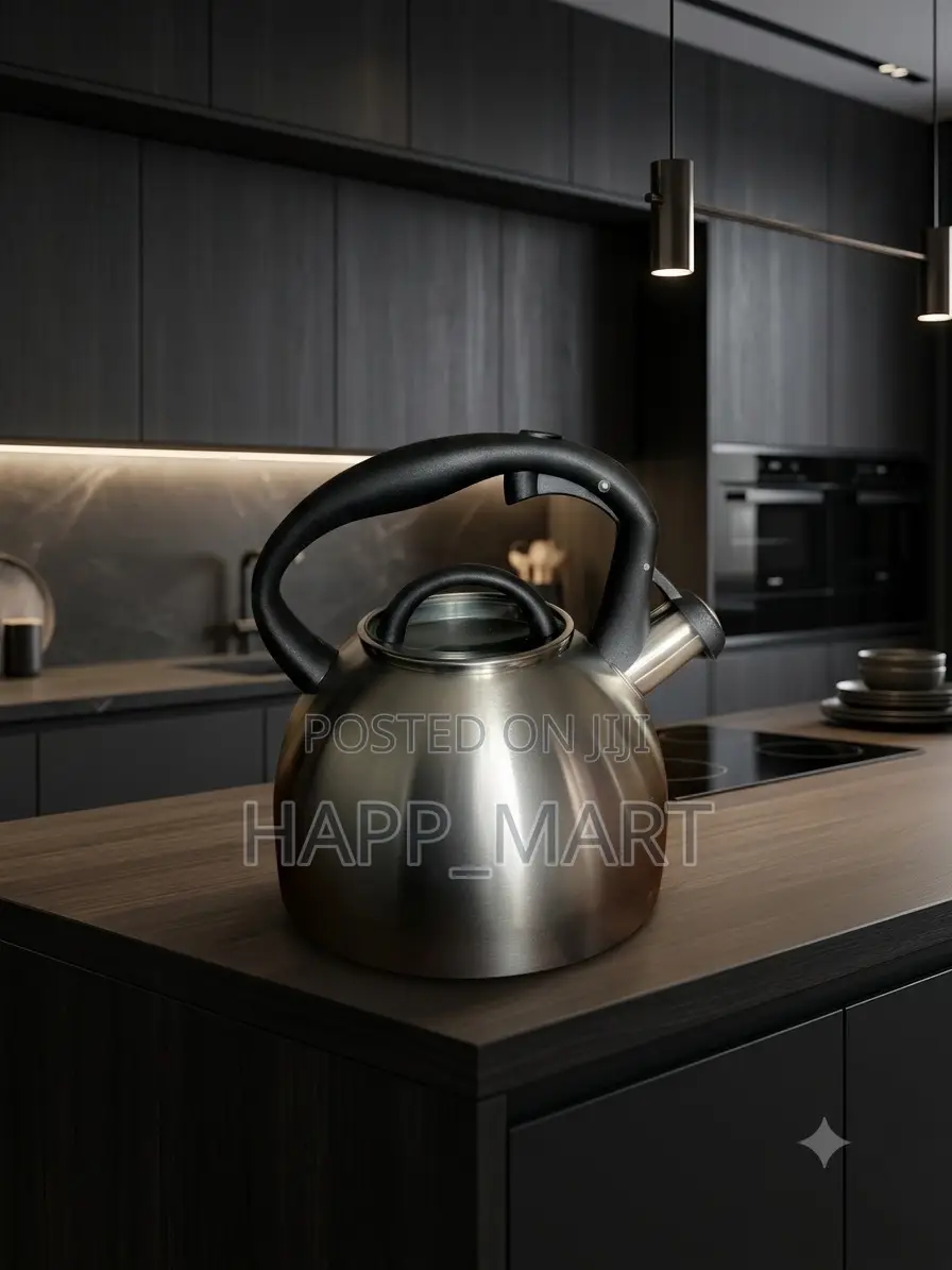 3l Heavy Stainless Steel Whistling Kettle