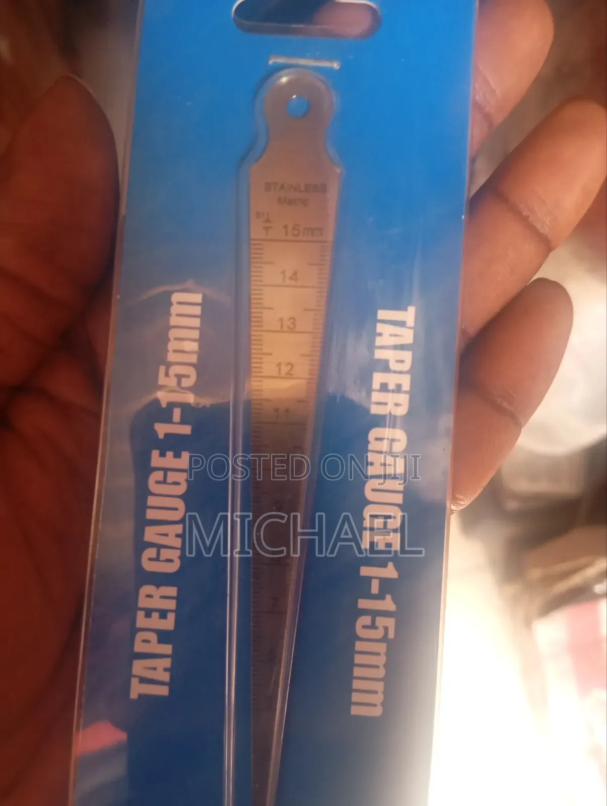 Stainless Steel Taper Guage 1-15mm