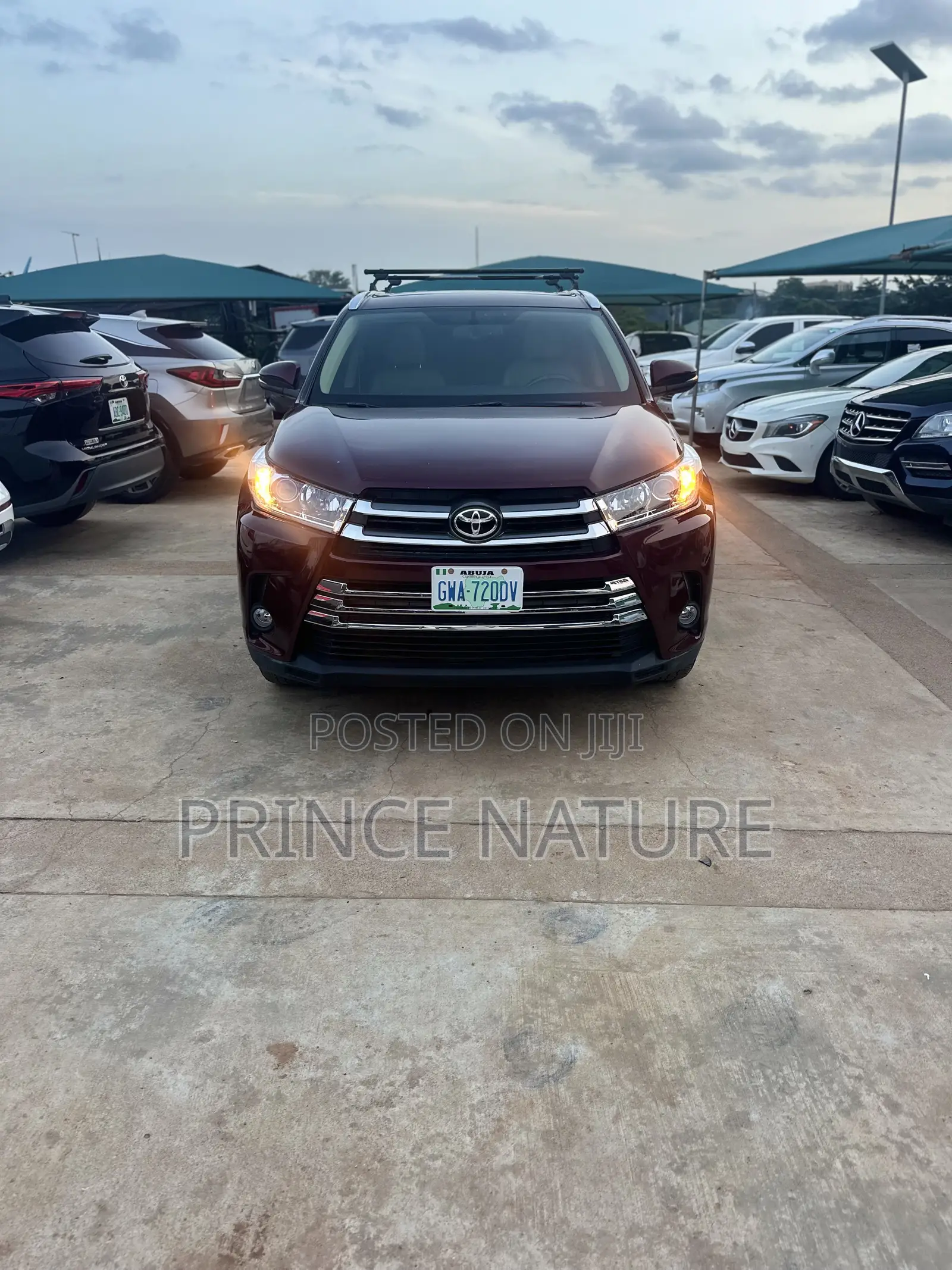 Toyota Highlander Limited V6 4x4 (3.5L 6cyl 6A) 2016 Black