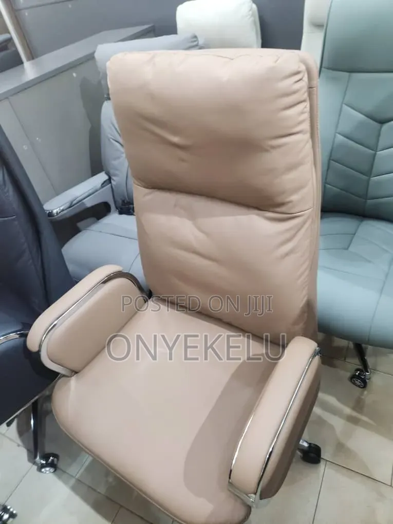 Pure Leather Executive Swivel Chair