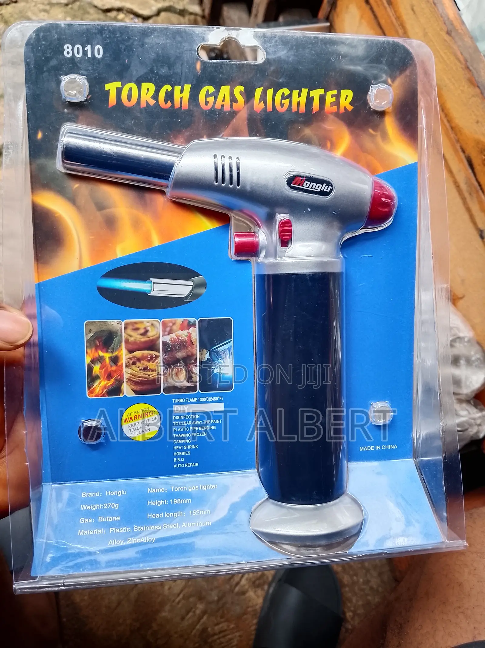 Torch Gas Lighter Spark Light