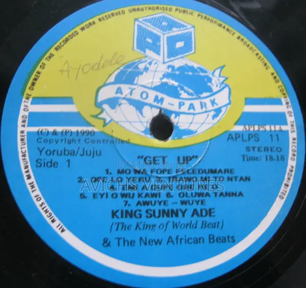 King Sunny Ade the New African Beats* – Get Up