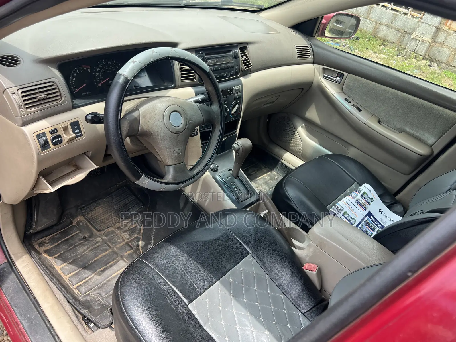 Toyota Corolla LE 2007 Red