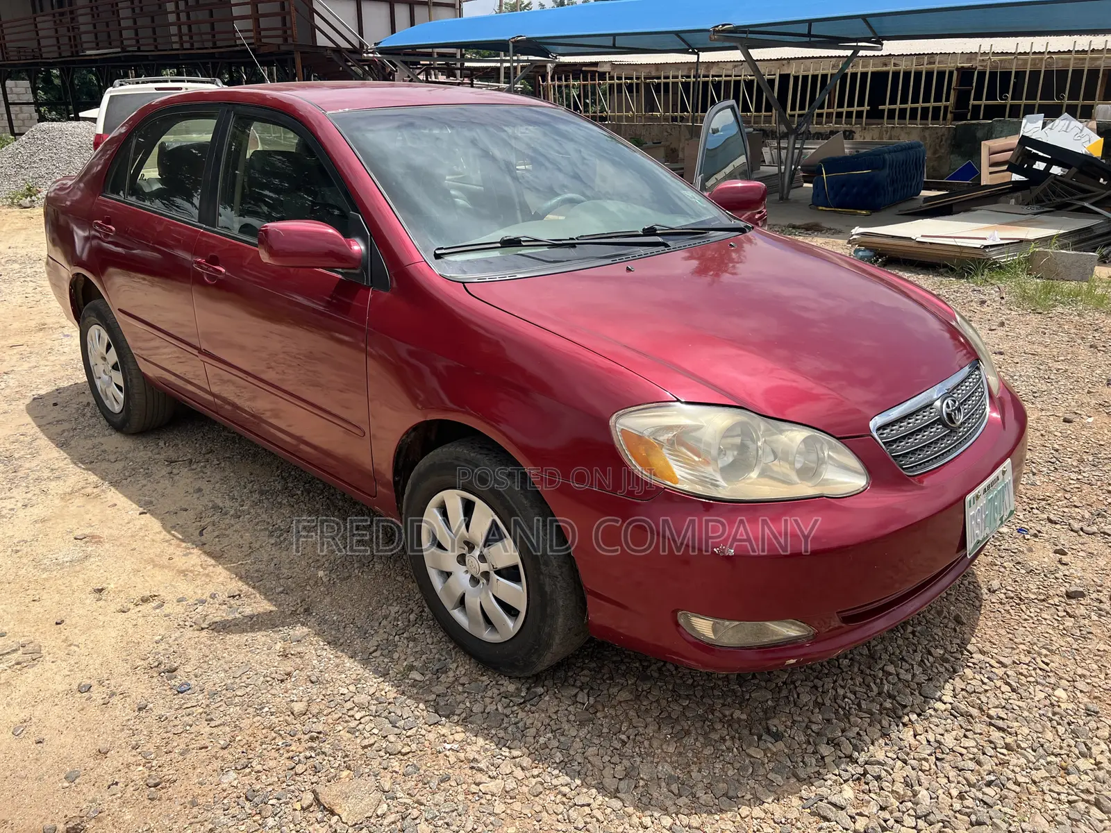 Toyota Corolla LE 2007 Red
