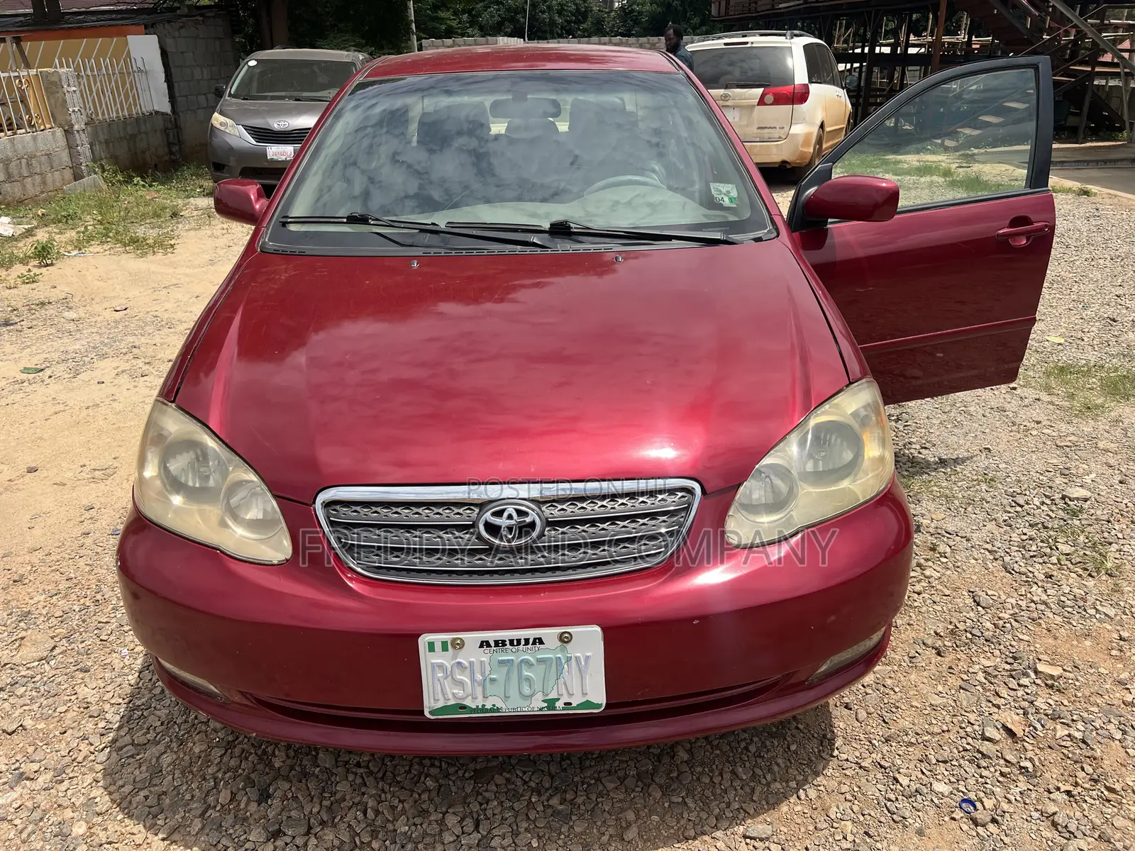 Toyota Corolla LE 2007 Red