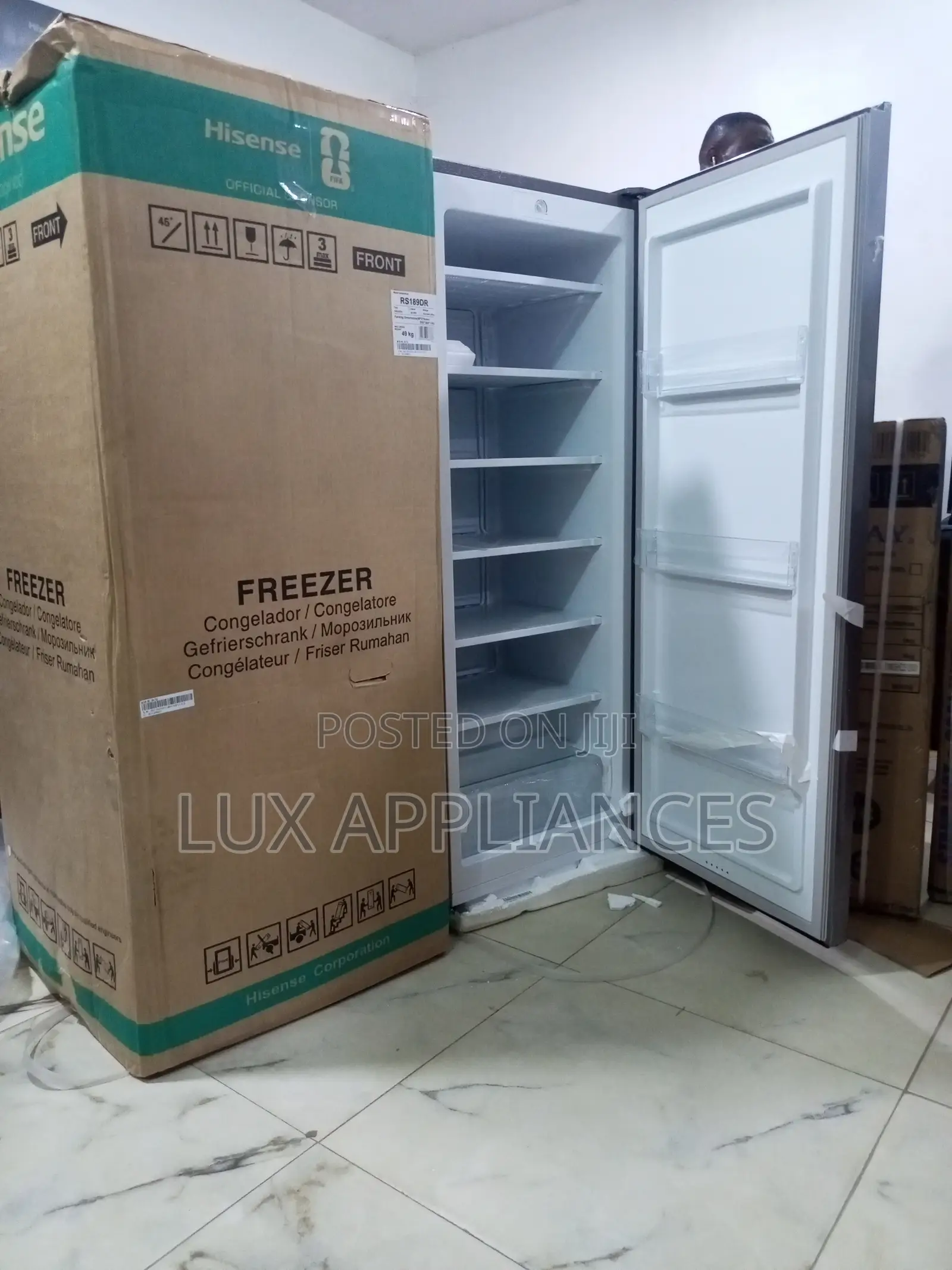 Hisense 190l Vertical Freezer With Durable Build