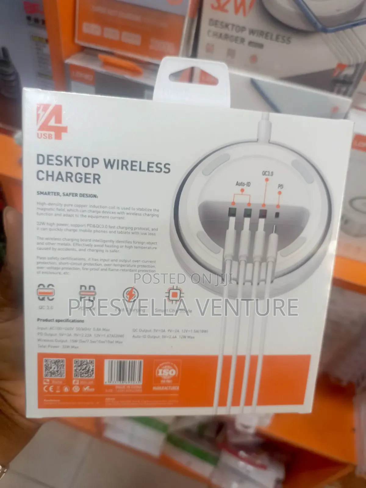 Ldnio Aw003 32w Desktop Wireless Charger