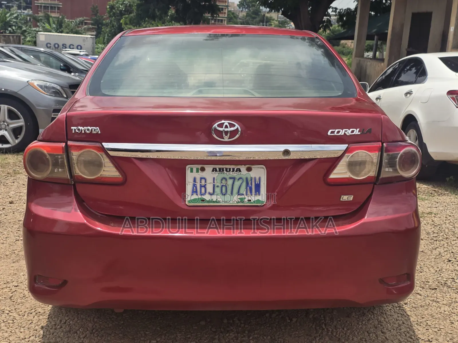 Toyota Corolla 2012 Red