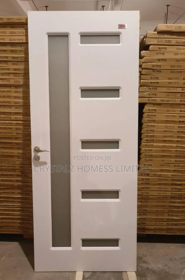 Hdf/Wpc Interior Or Semi-exterior Glazed Door