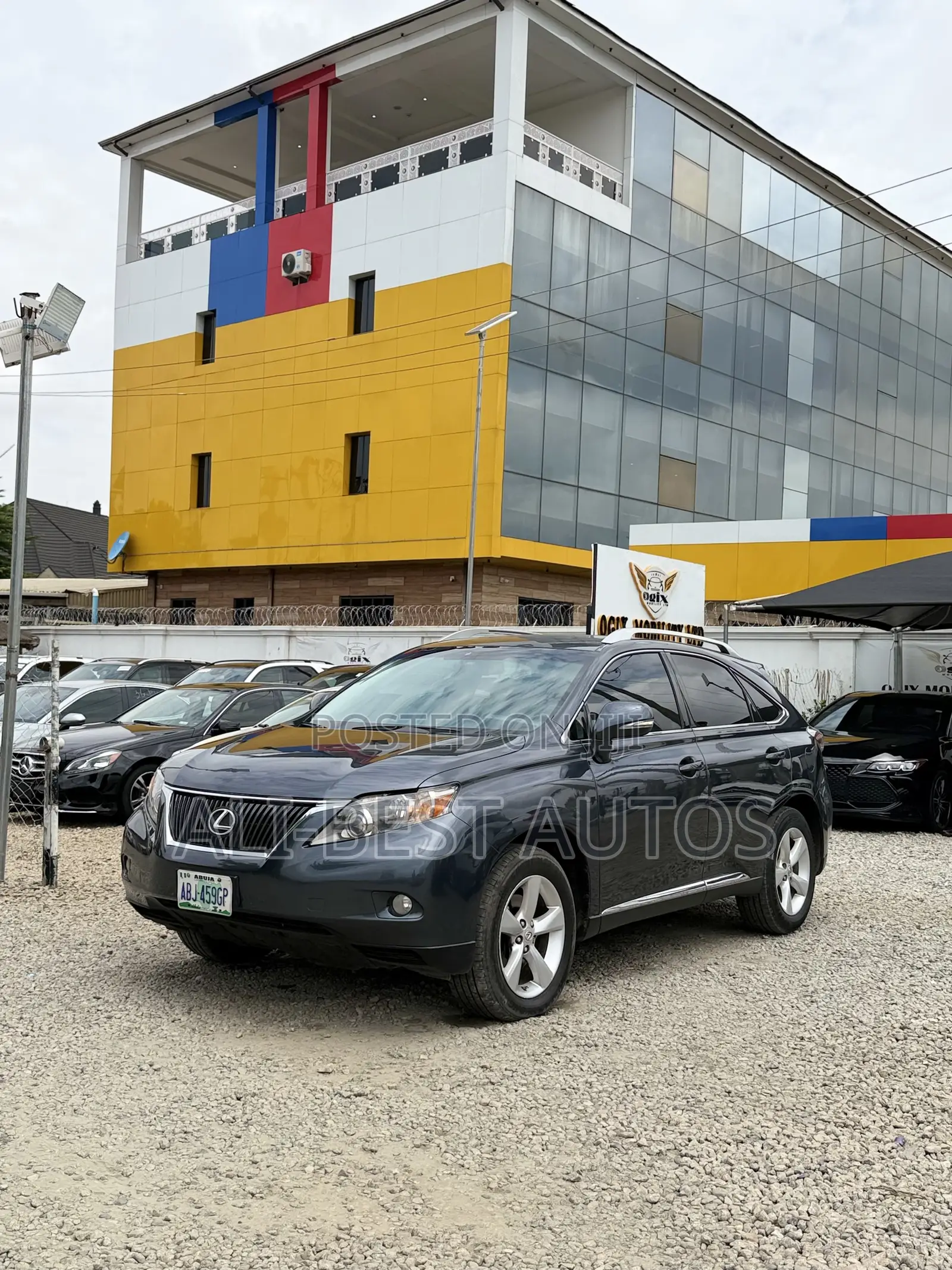 Lexus RX 2012 Gray