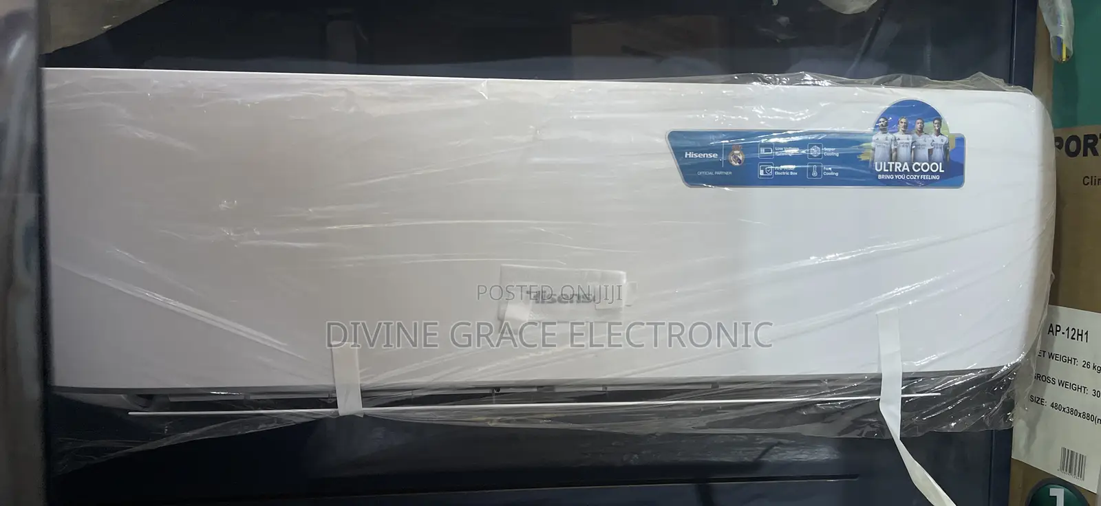 1.5hp Brand New Hisense Inverter Super Cooling Airconditioner