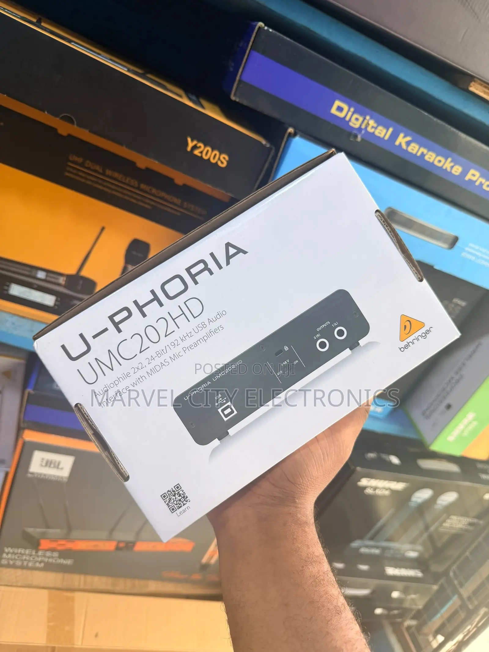 U-Phoria Umc202hd Behringer Soundcard