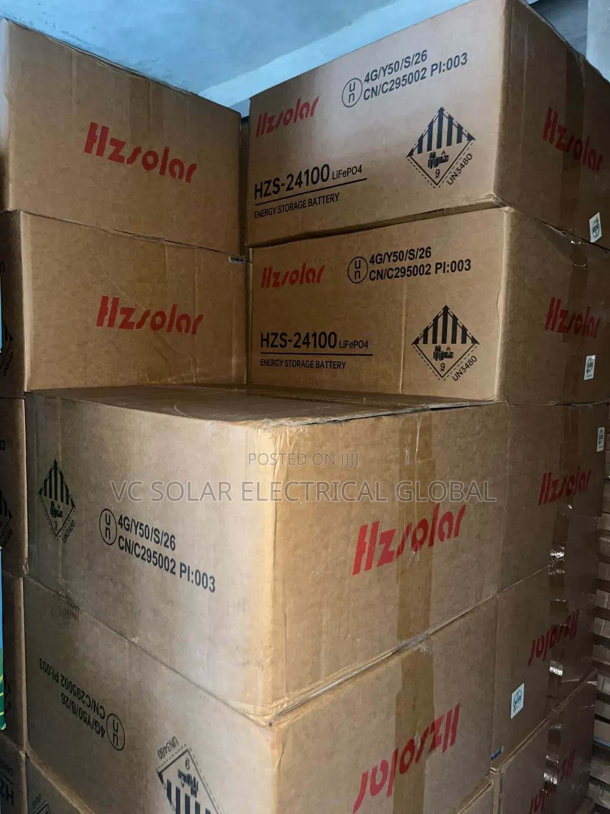 Hzsolar 2.5kwh.24v 100ah Lifepo4 Lithium Battery – 2.