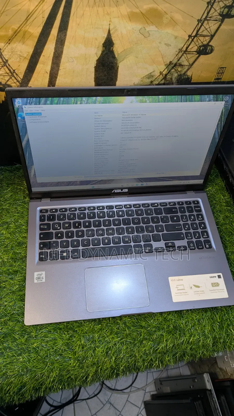 Laptop Asus Vivobook 15 8GB Intel Core i5 SSD 128GB
