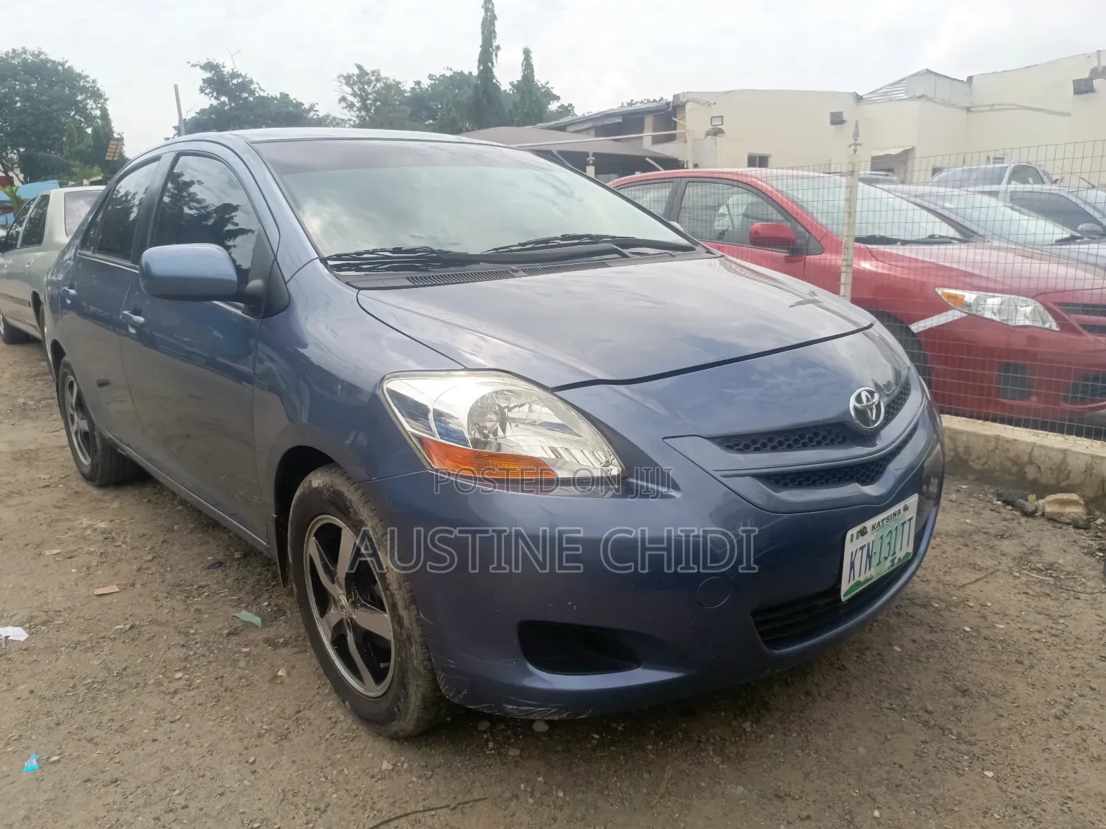 Toyota Yaris Sedan Automatic 2007 Blue