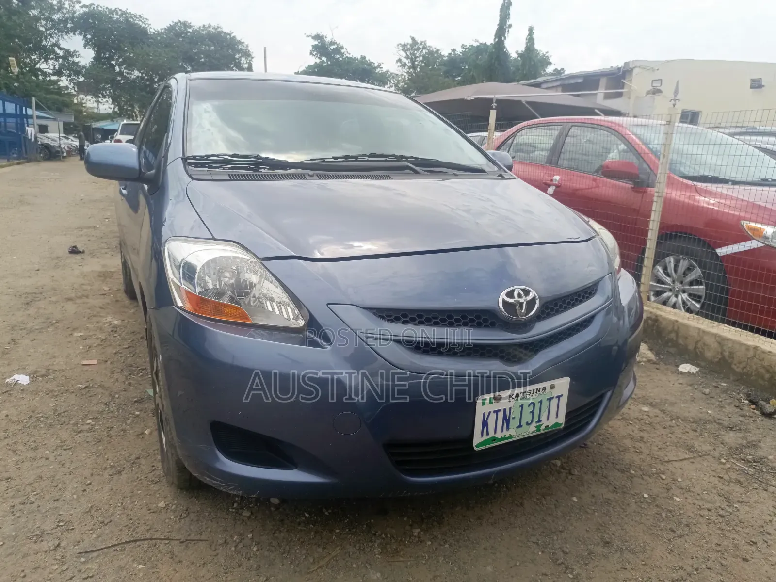 Toyota Yaris Sedan Automatic 2007 Blue