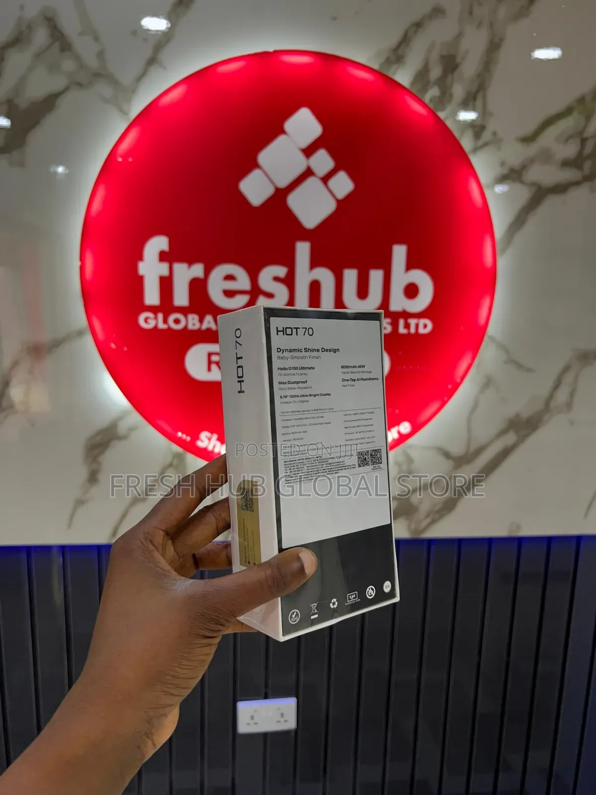 New Infinix Hot 70 128 GB