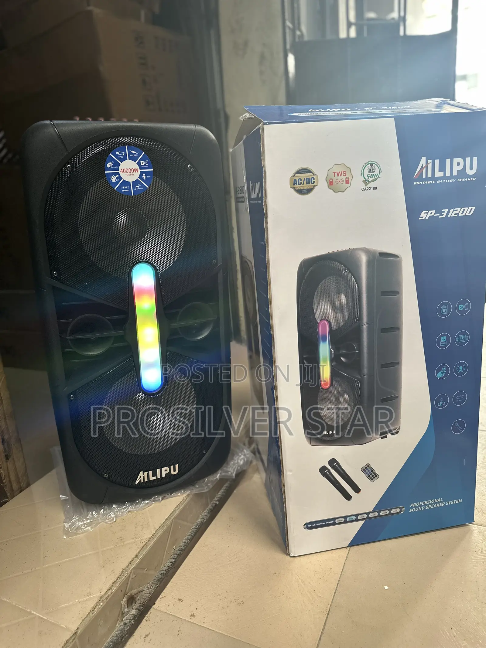 Alipu Double 10inches Public Address System