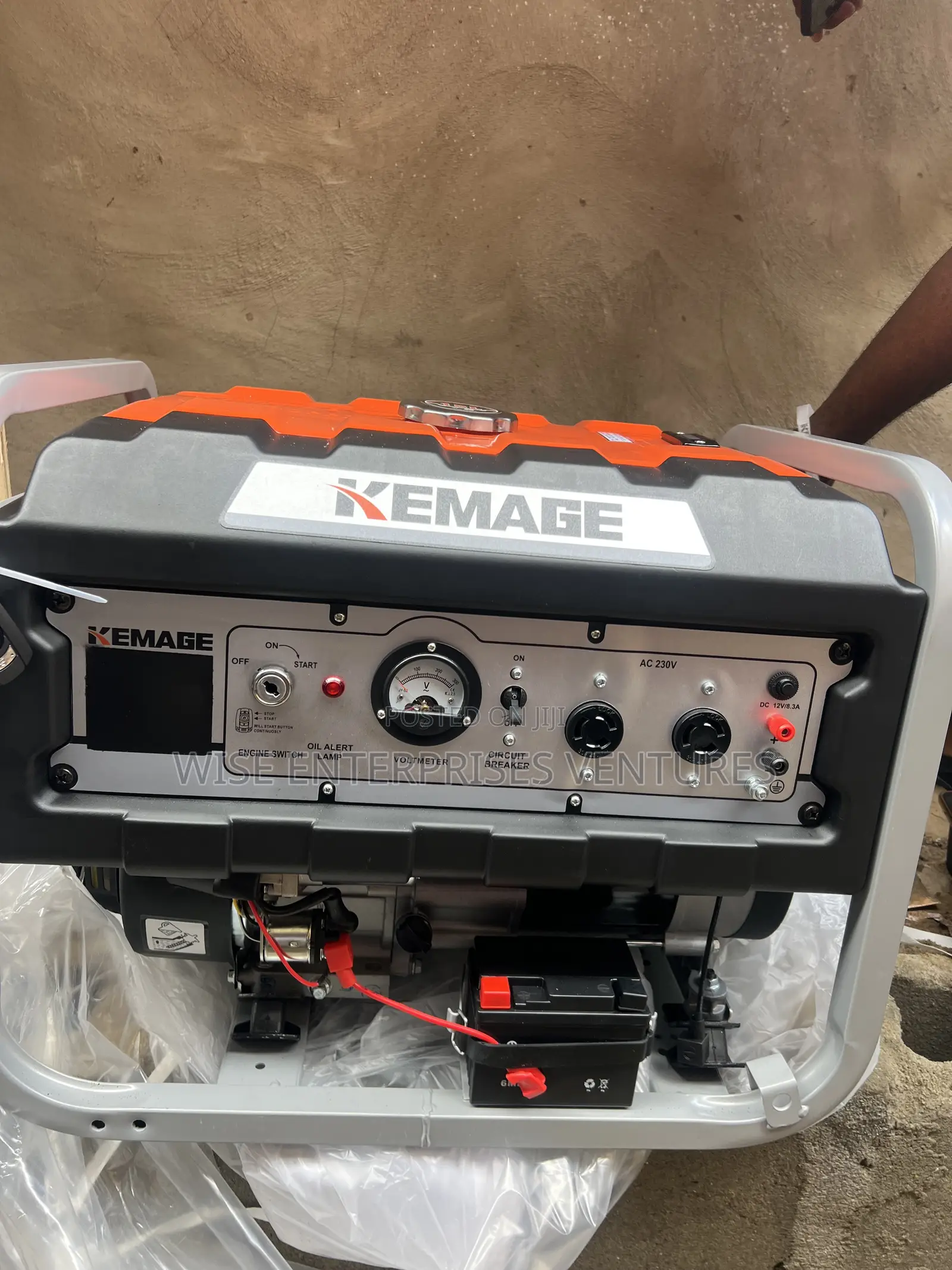 Kemage 5800 Remote Control Key Starter Generator – 5.5kva